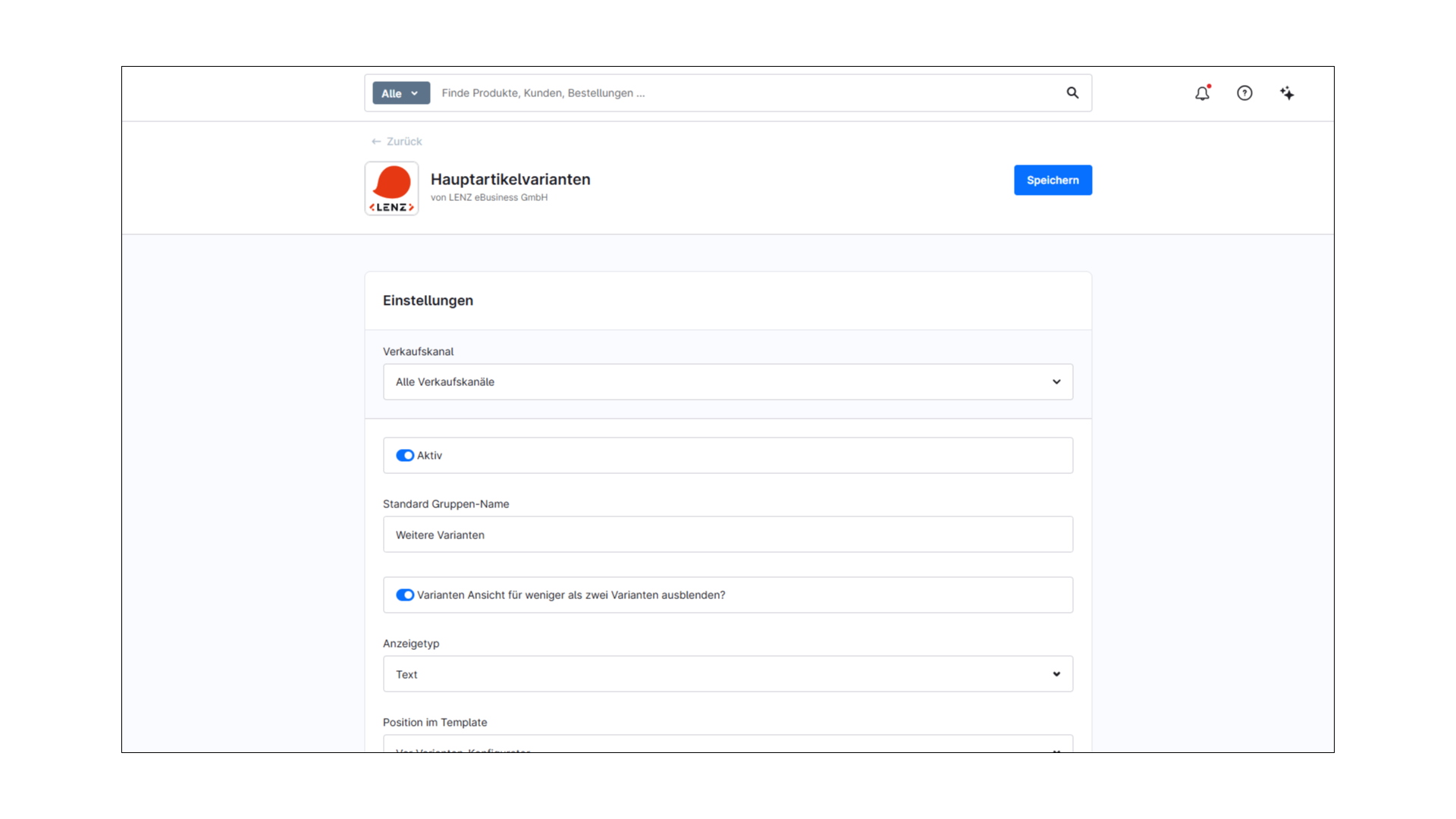 LenzPlatformVariantManager