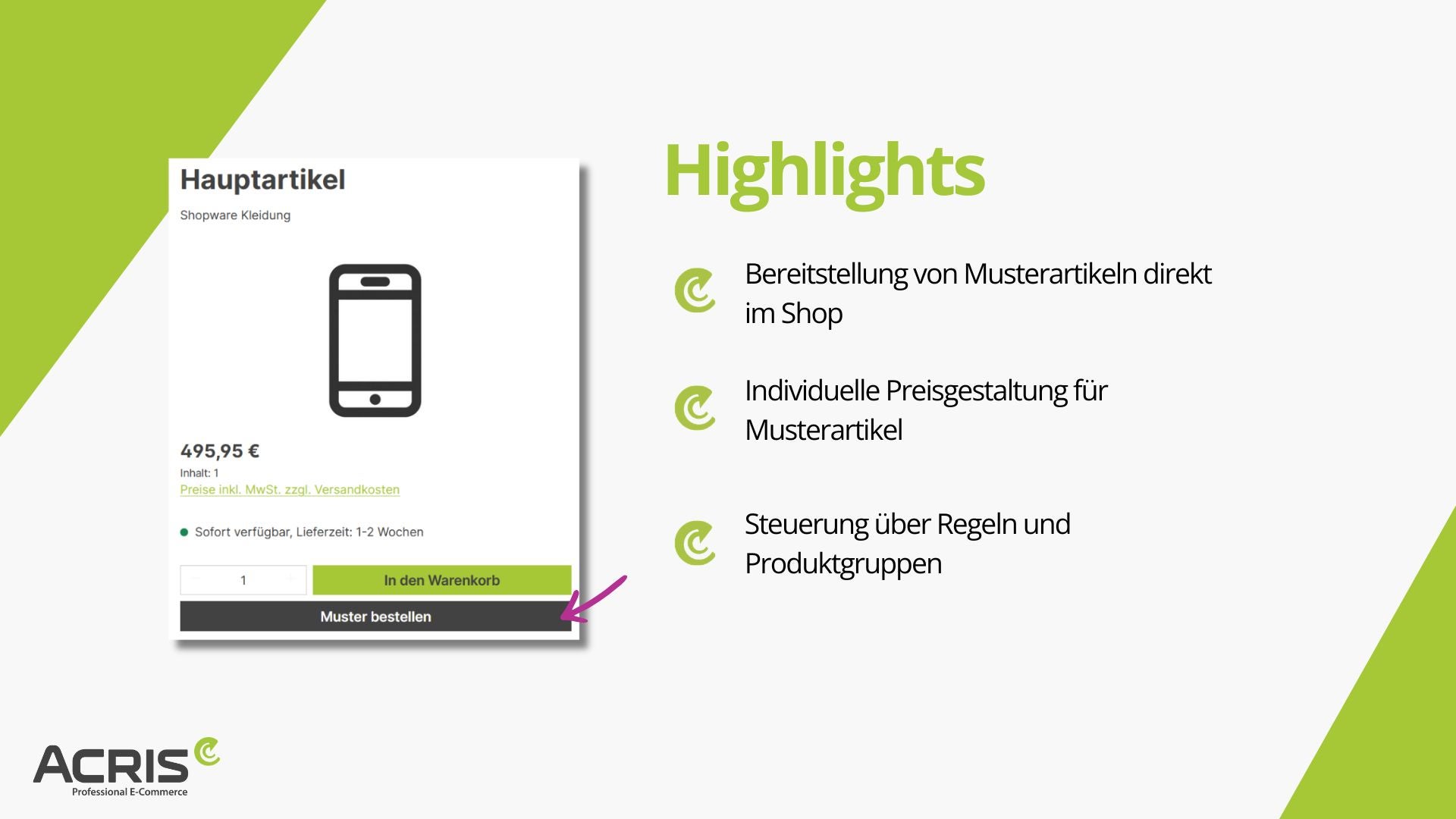 AcrisSampleProductCS