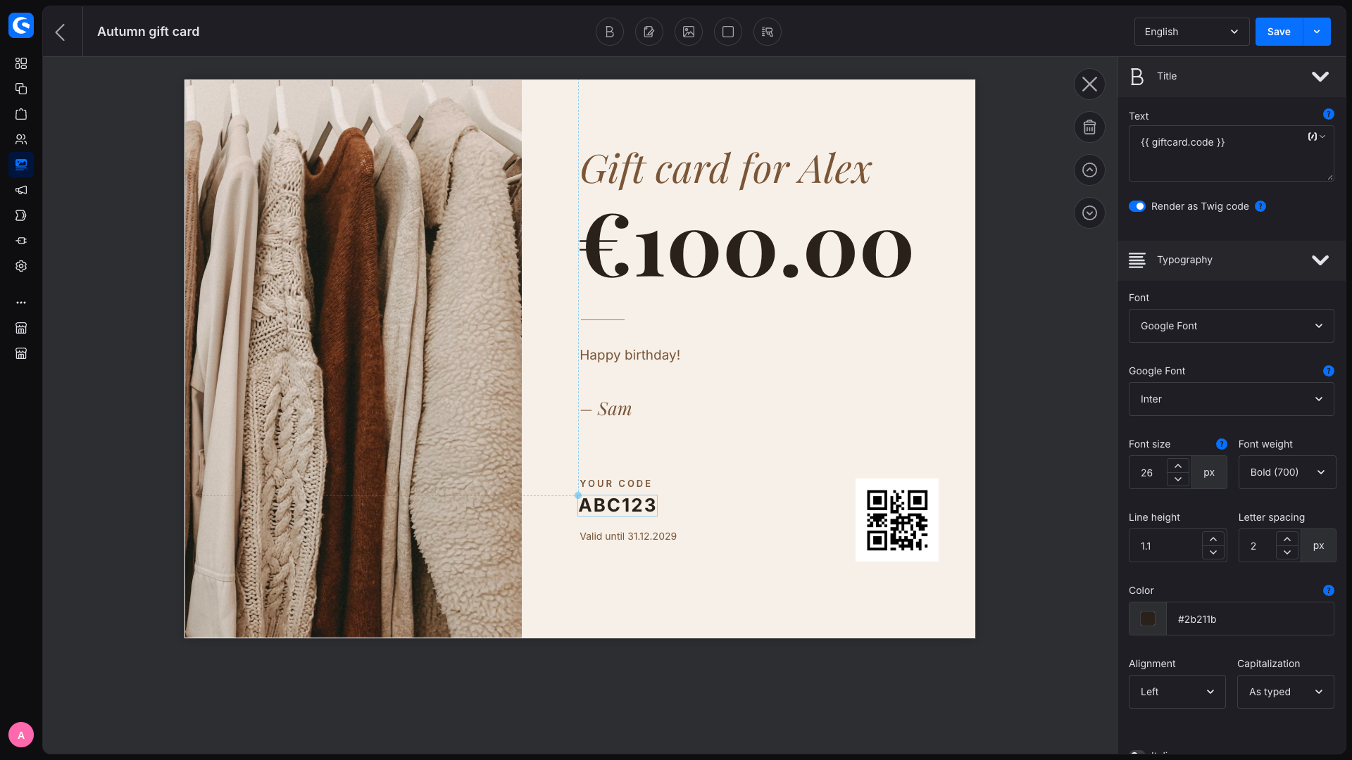 LaenenGiftcard