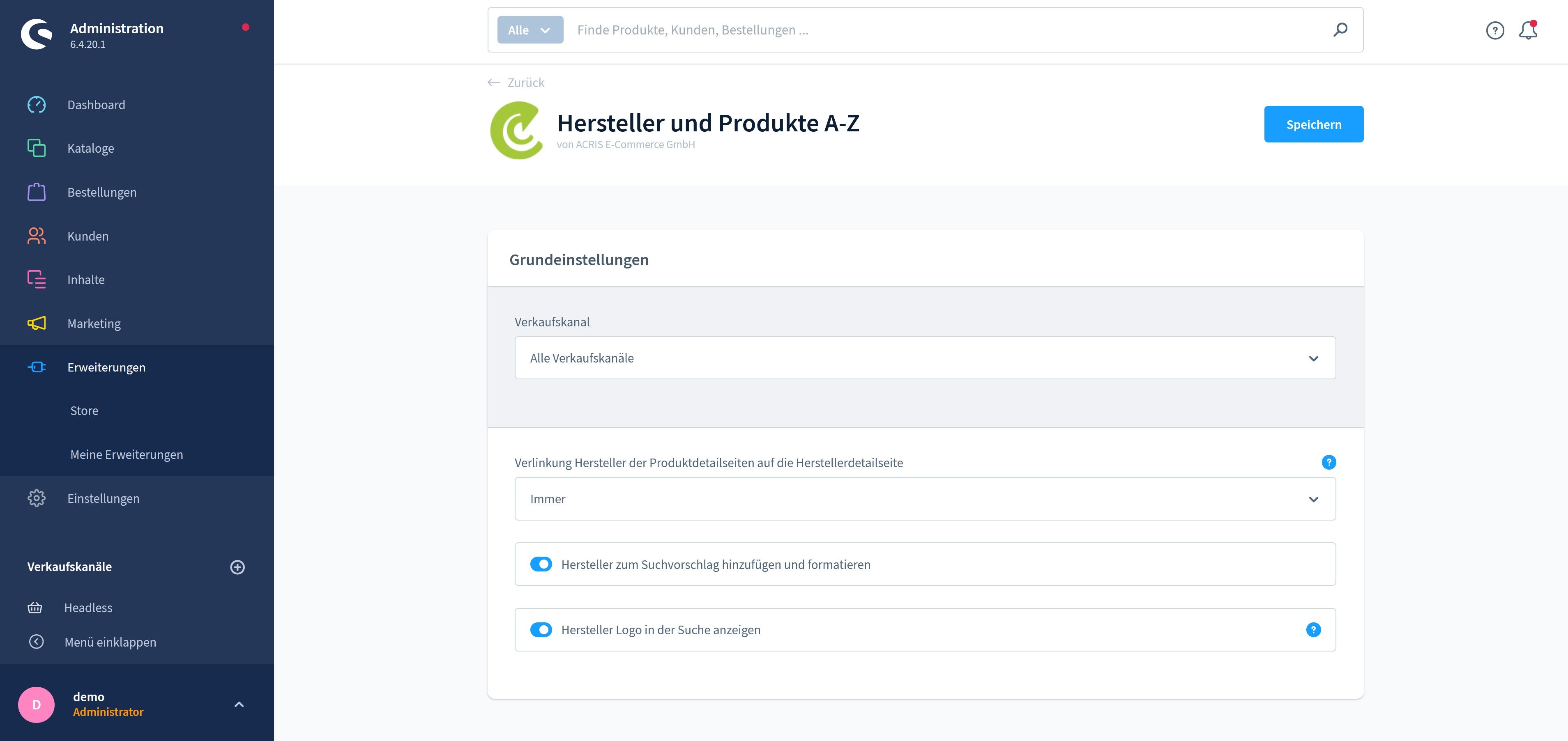 AcrisManufacturerCS