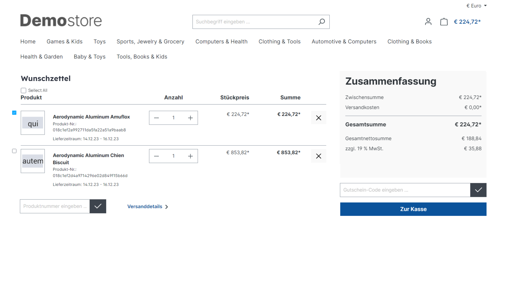 ICTECHProductWishlistCalculation