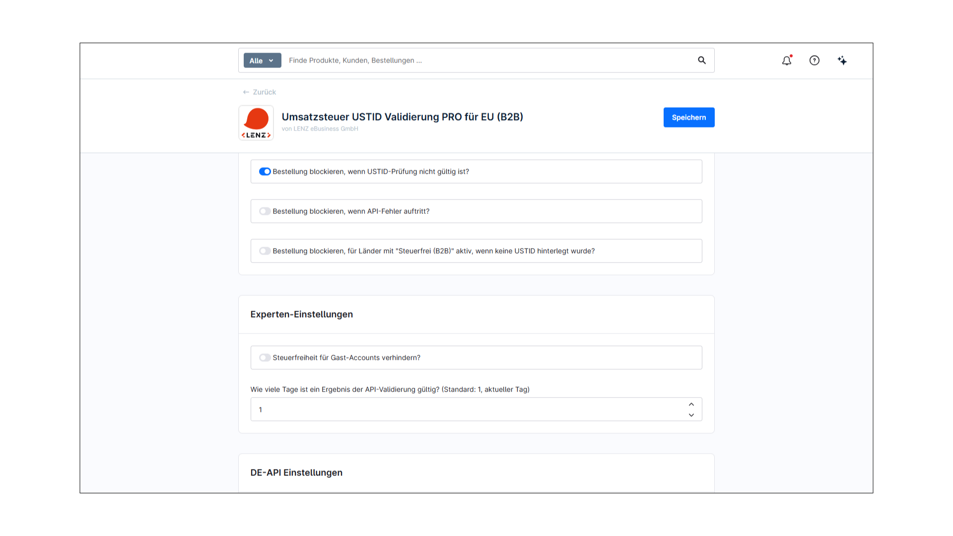 LenzPlatformVatIdValidation