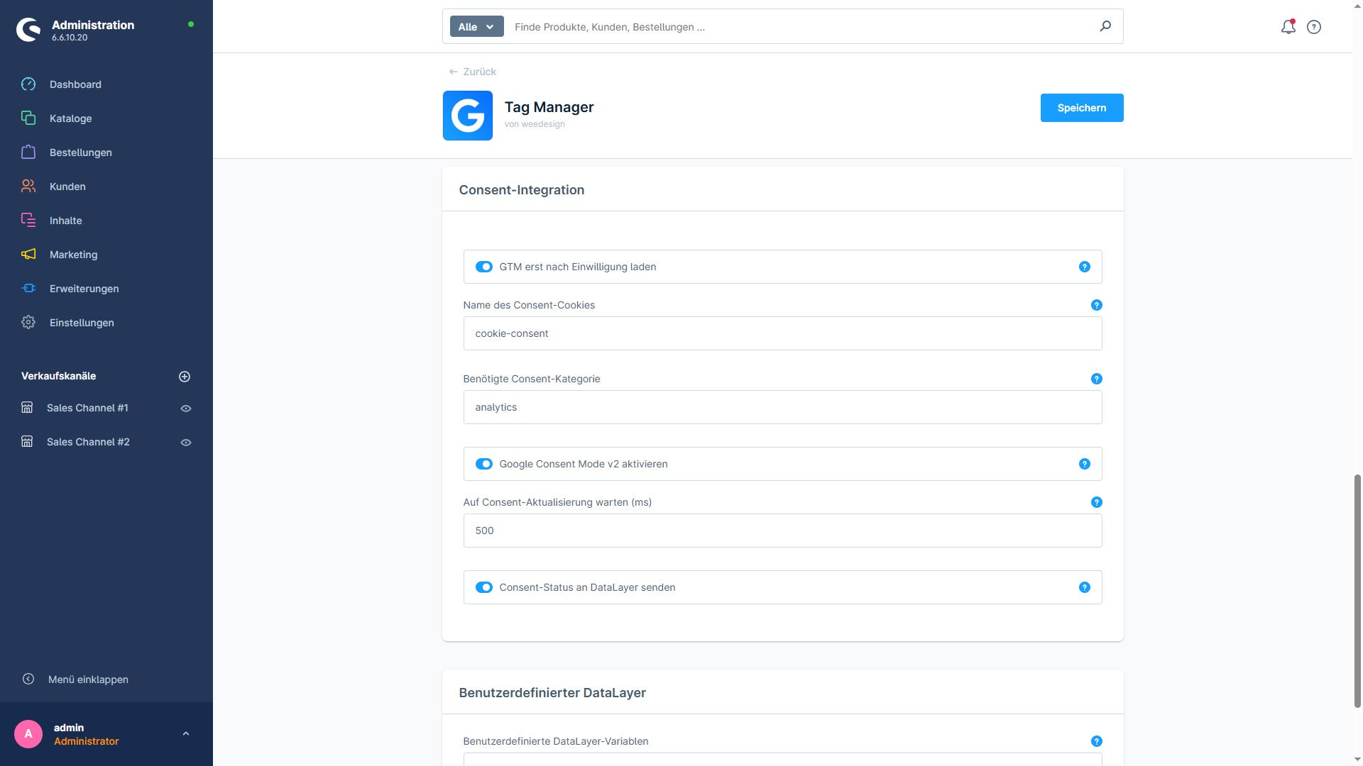 WeedesignTagManager