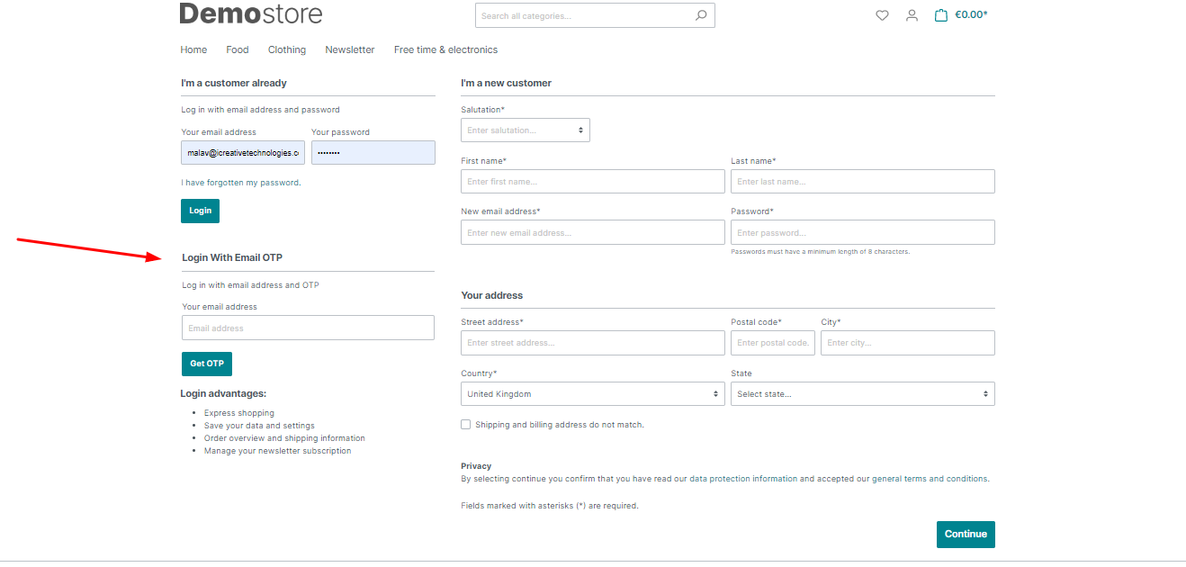 ICTECH_LoginWithEmailOtpOrMagicLink