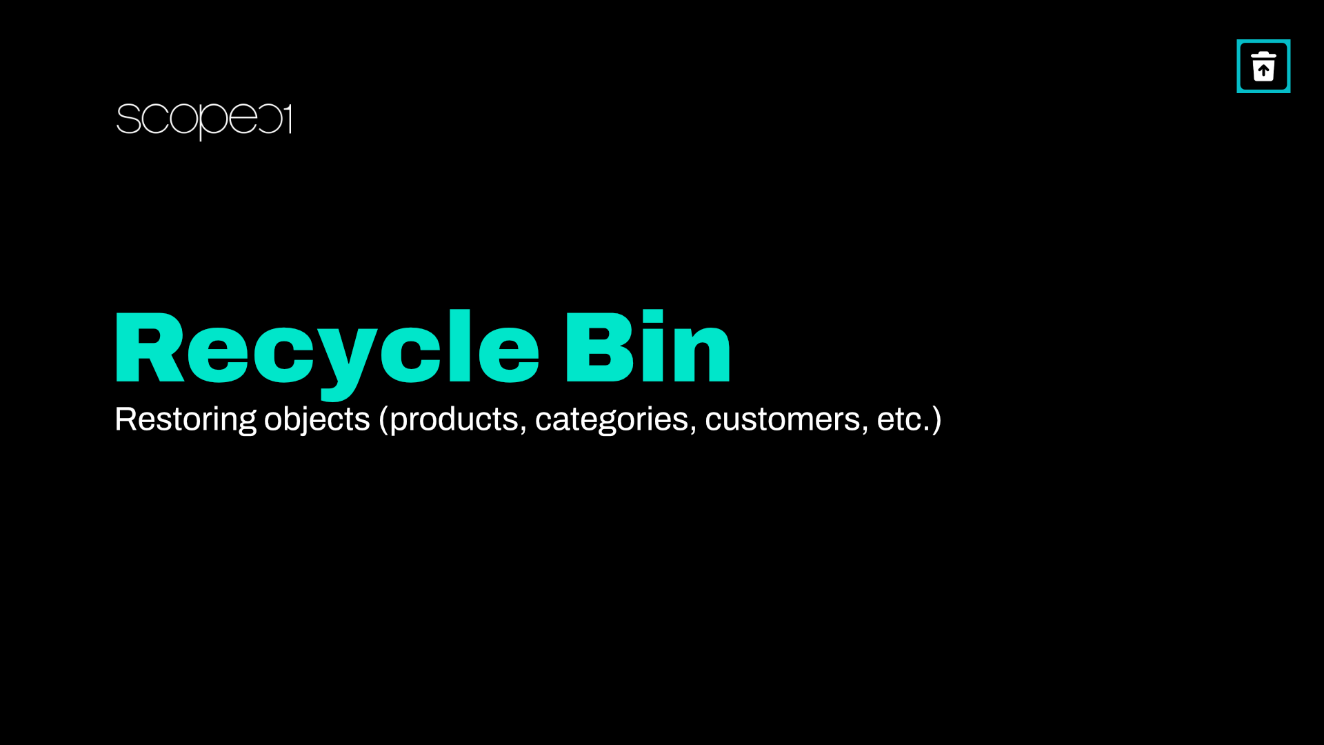 ScopRecycleBin