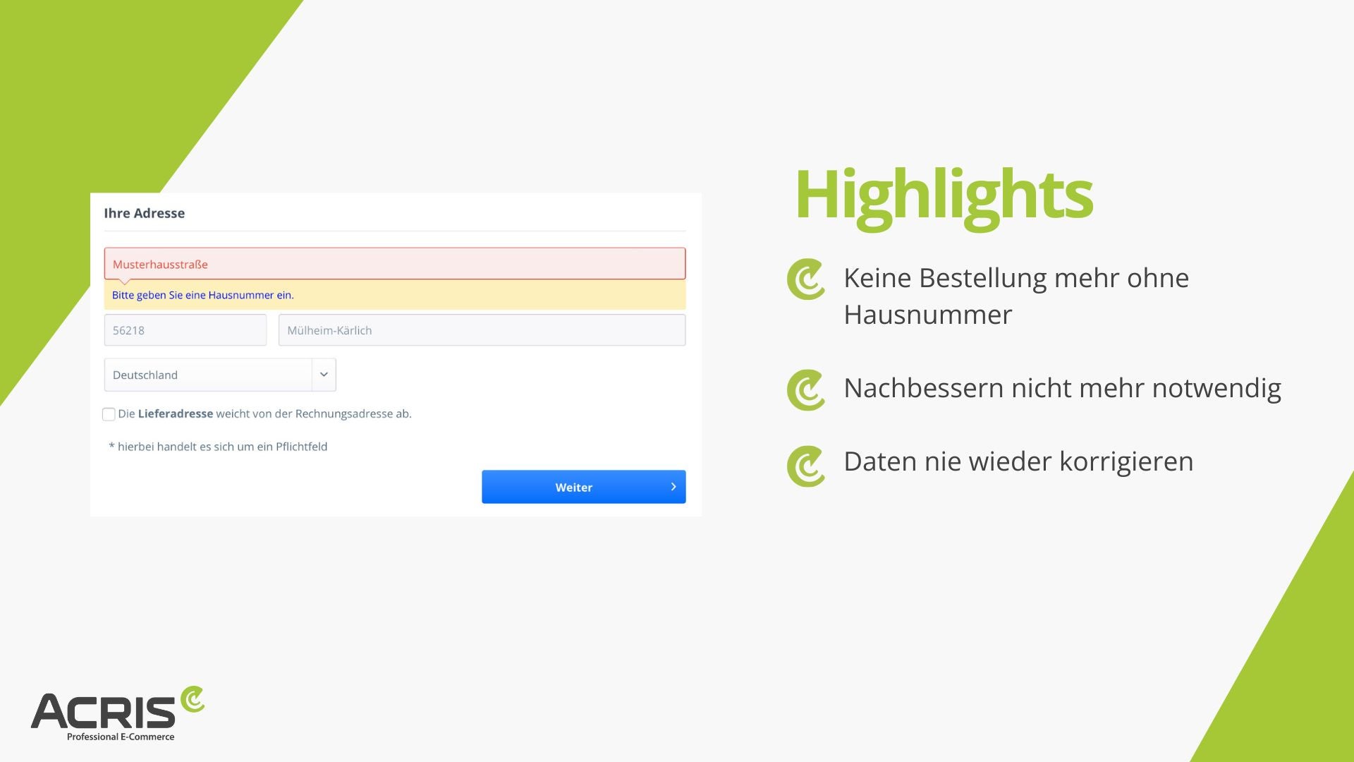 ProxaHausnummerValidierung