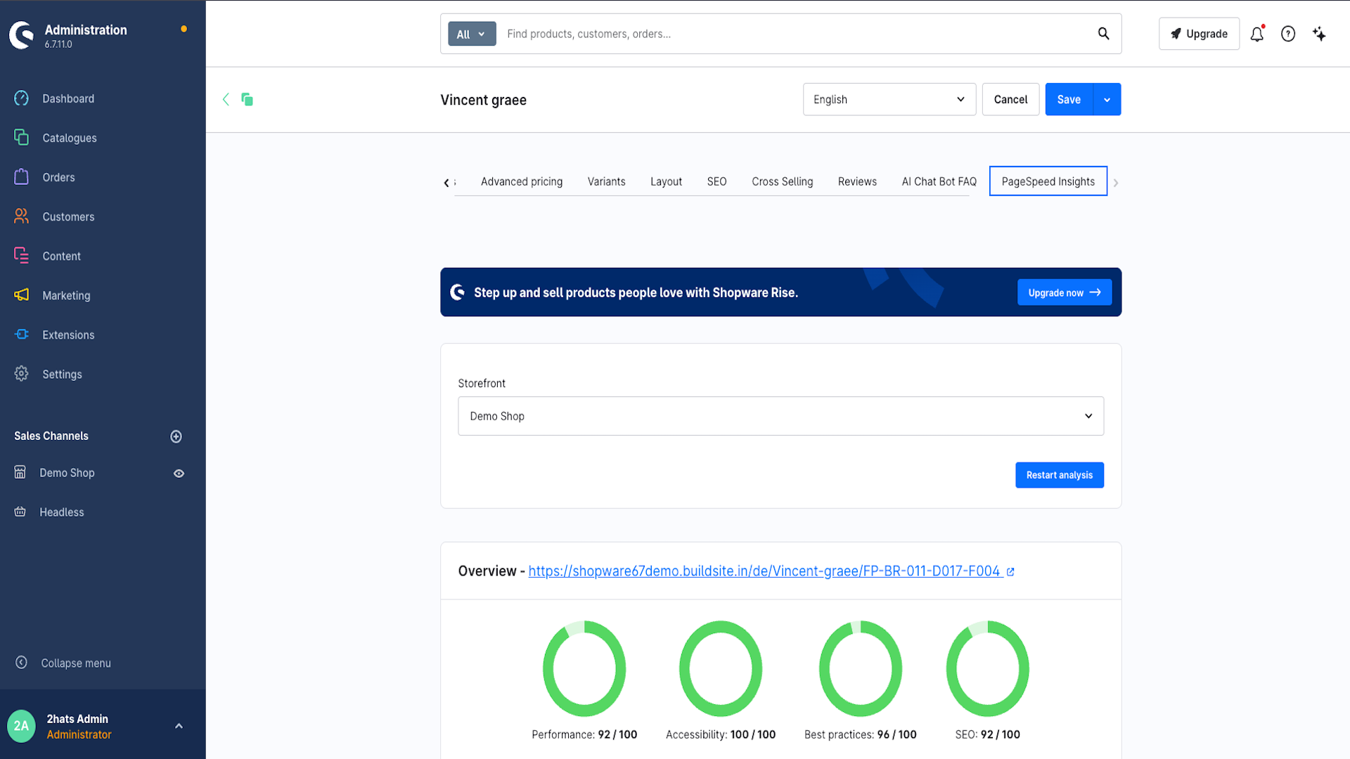 HatslogicPageSpeedInsights