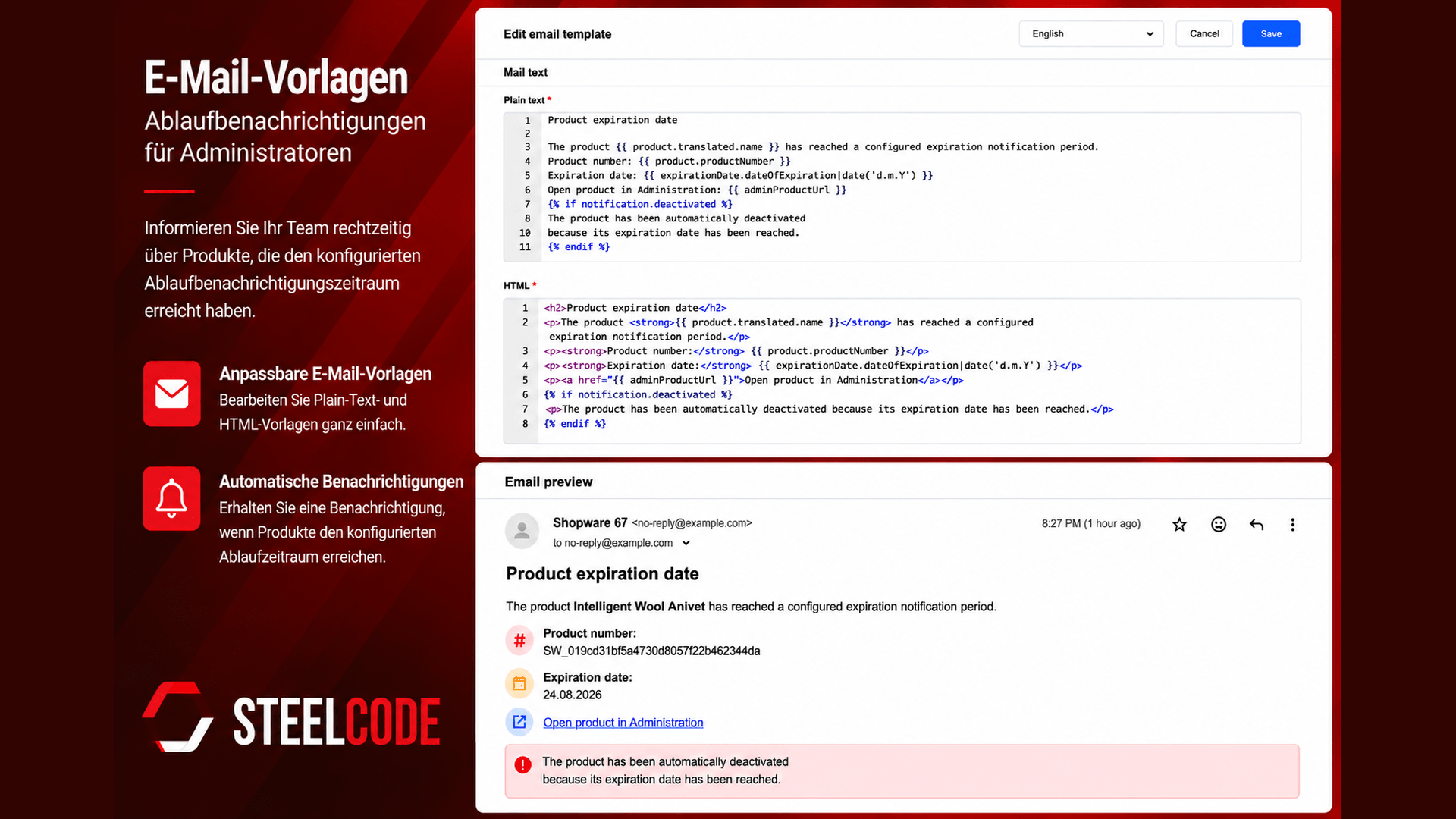 SteelCodeExpirationDate