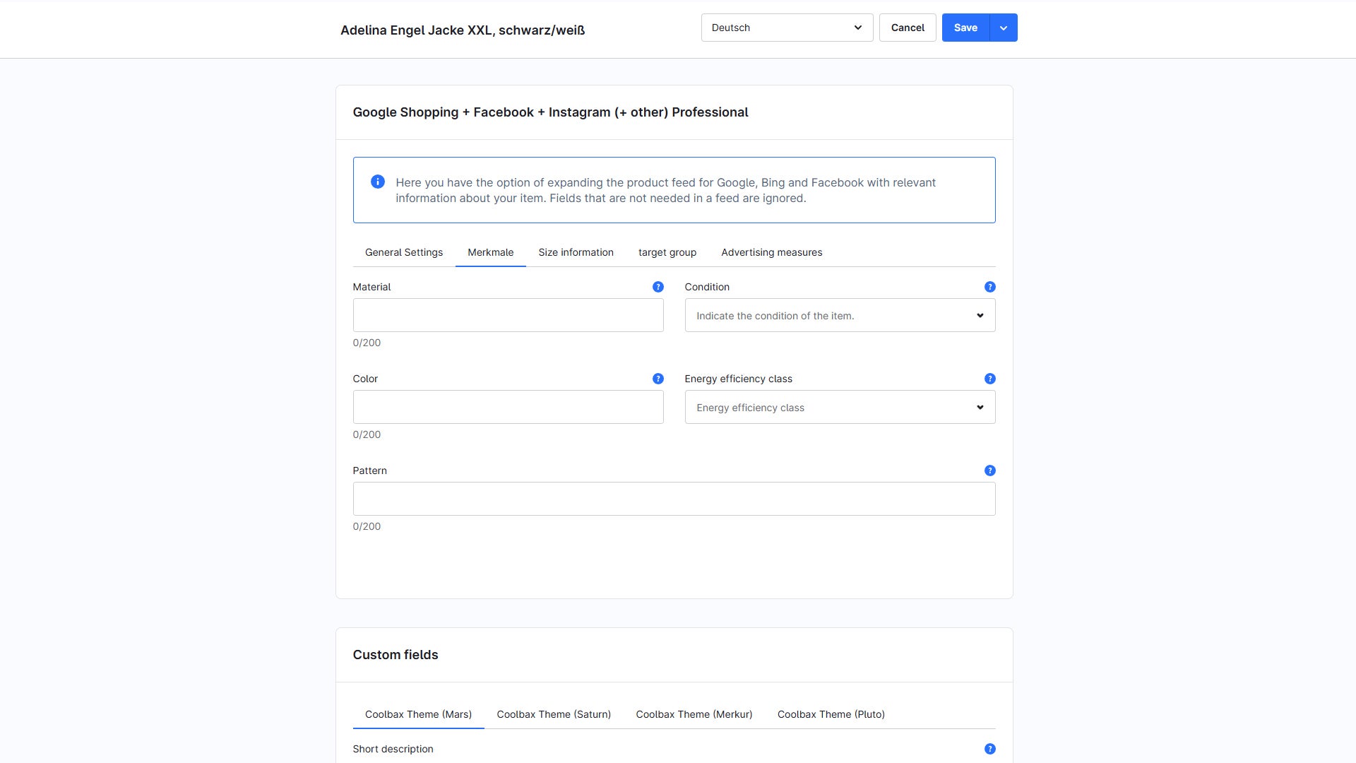 CbaxModulGoogleShopping