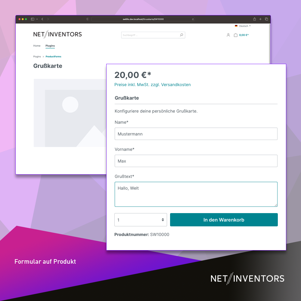 NetiNextProductForms