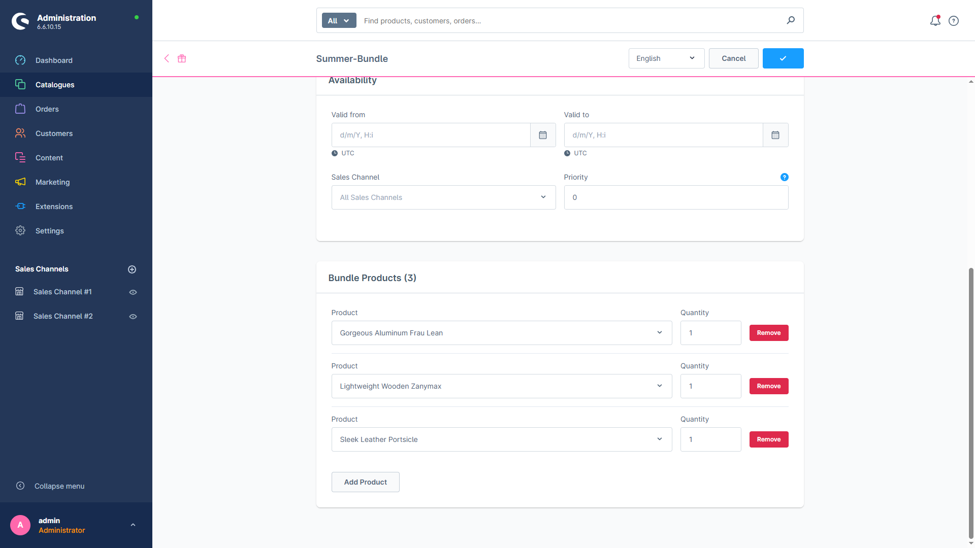 WeedesignBundleManager