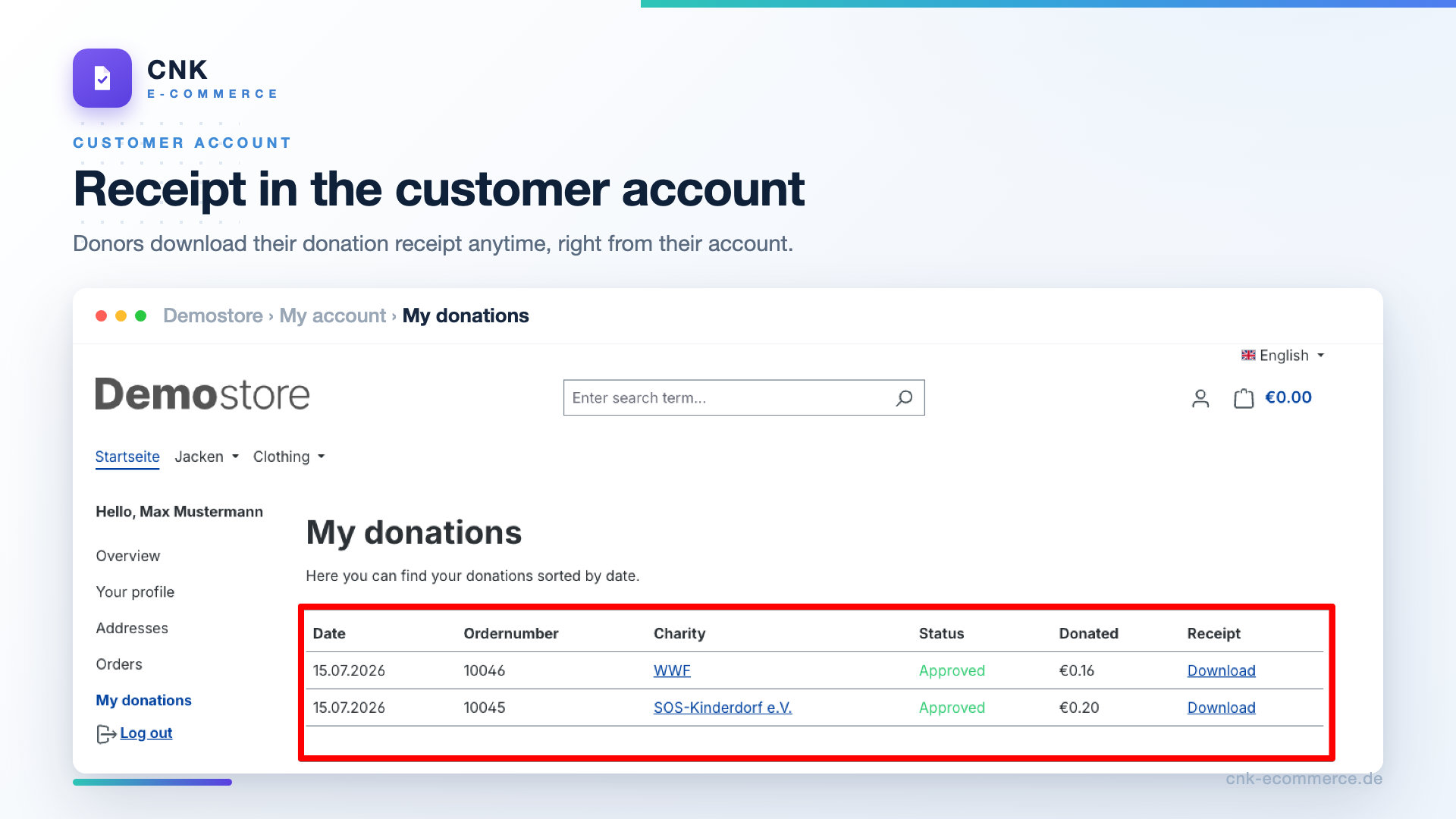 WeloPlatformCharityDonation