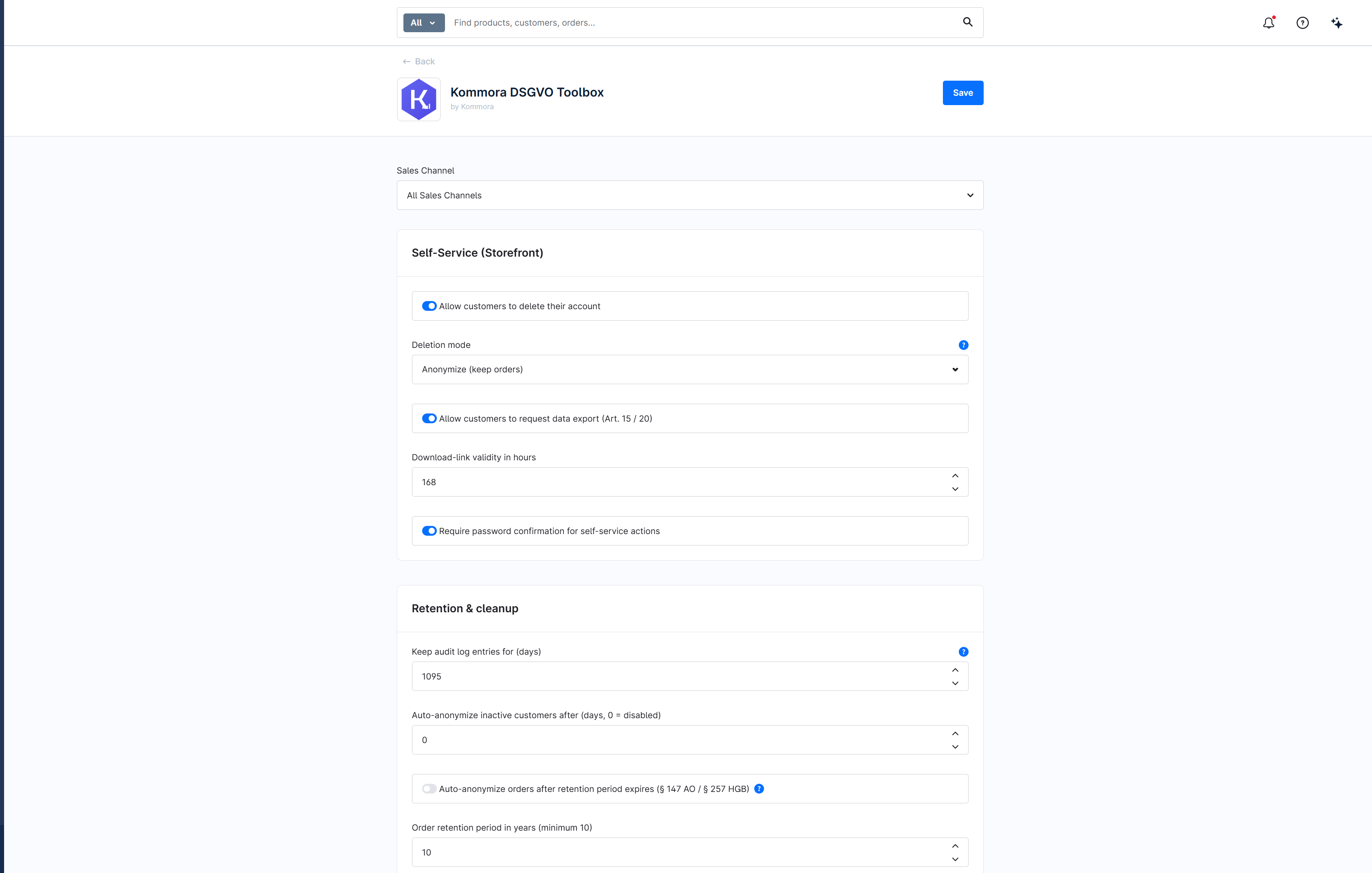 KommoraDsgvoToolbox