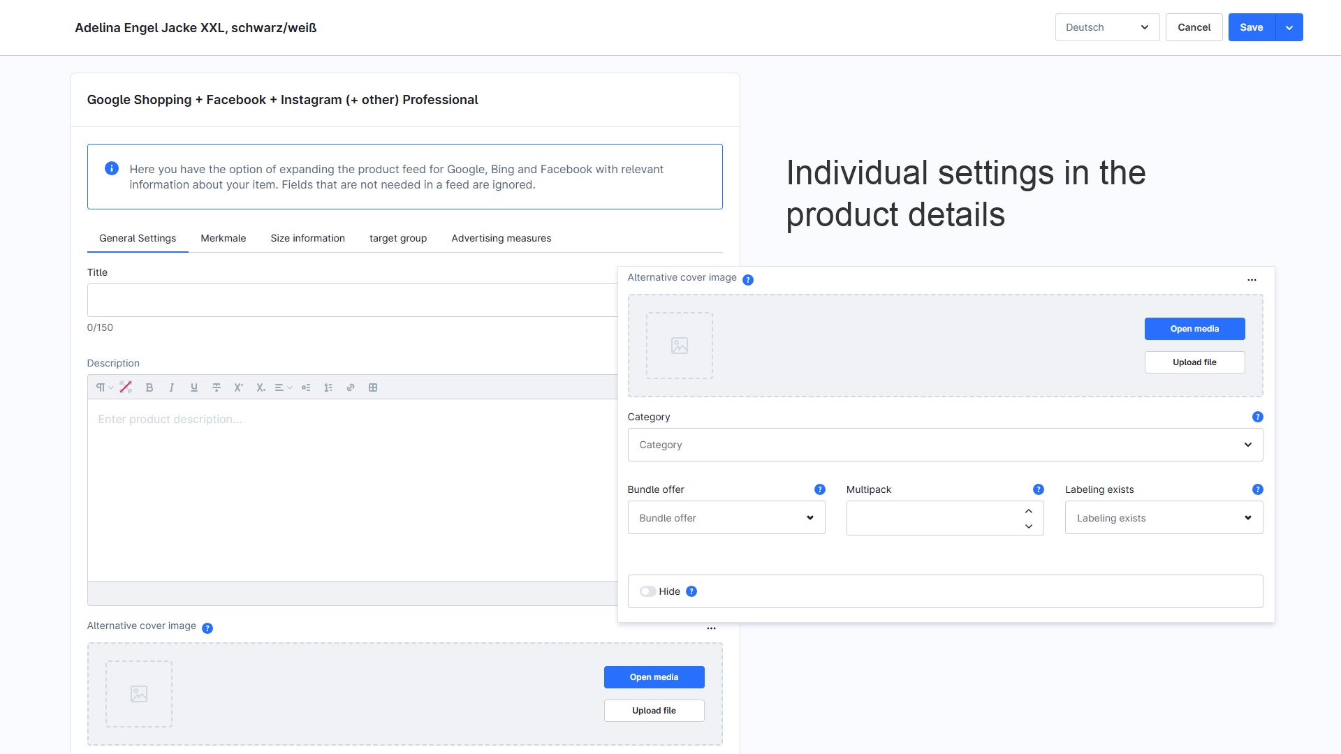 CbaxModulGoogleShopping