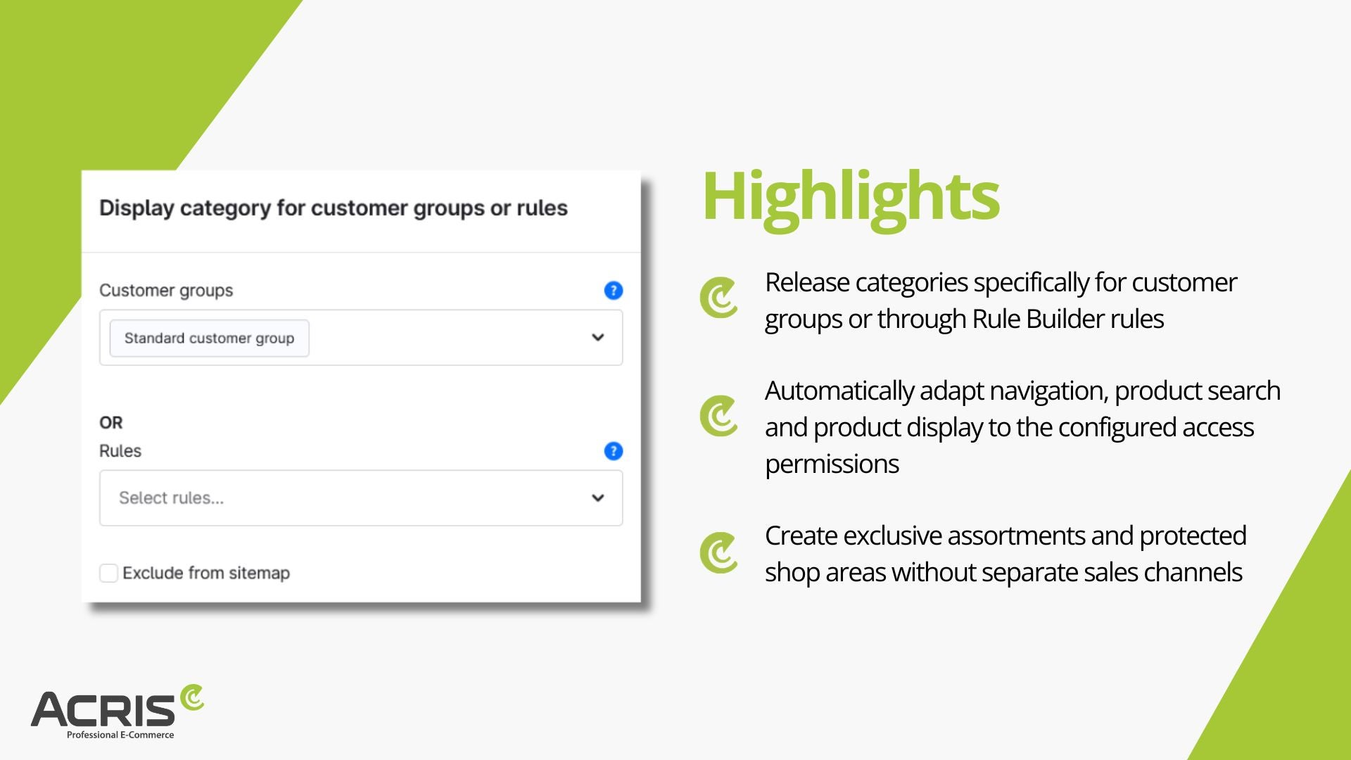 AcrisDisplayCategoryCustomerGroupCS