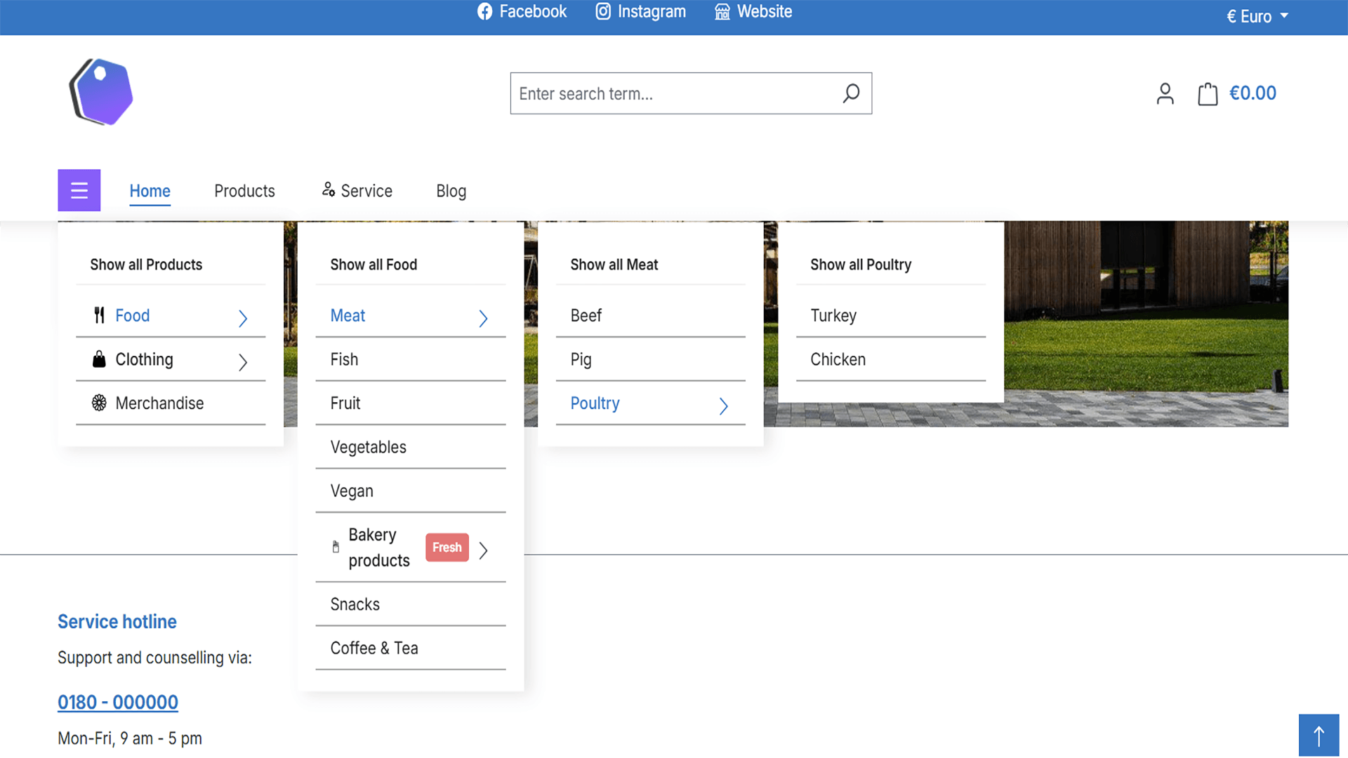 WebLa_FlyoutNavigation