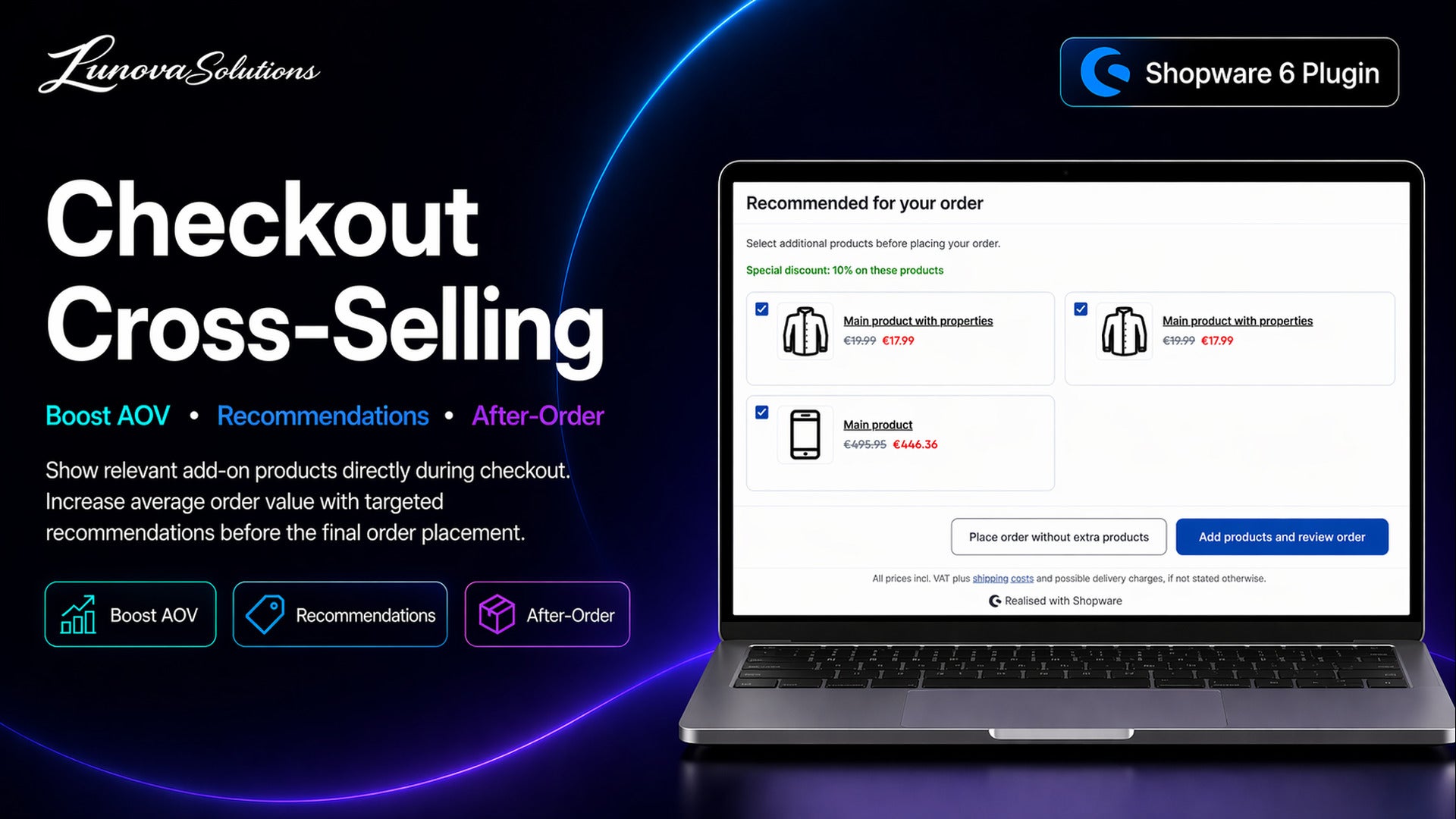 LunovaCheckoutCrossSelling