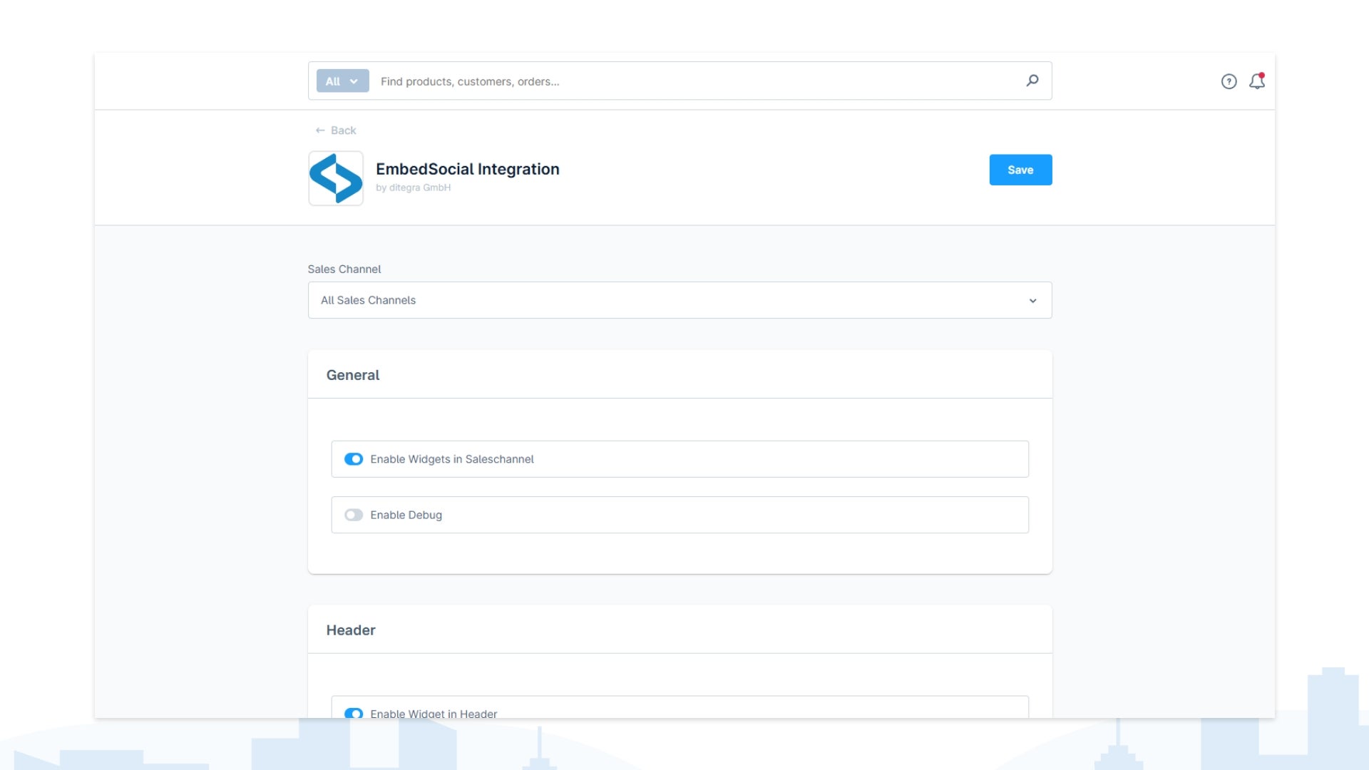 DigaEmbedSocialIntegrationApp