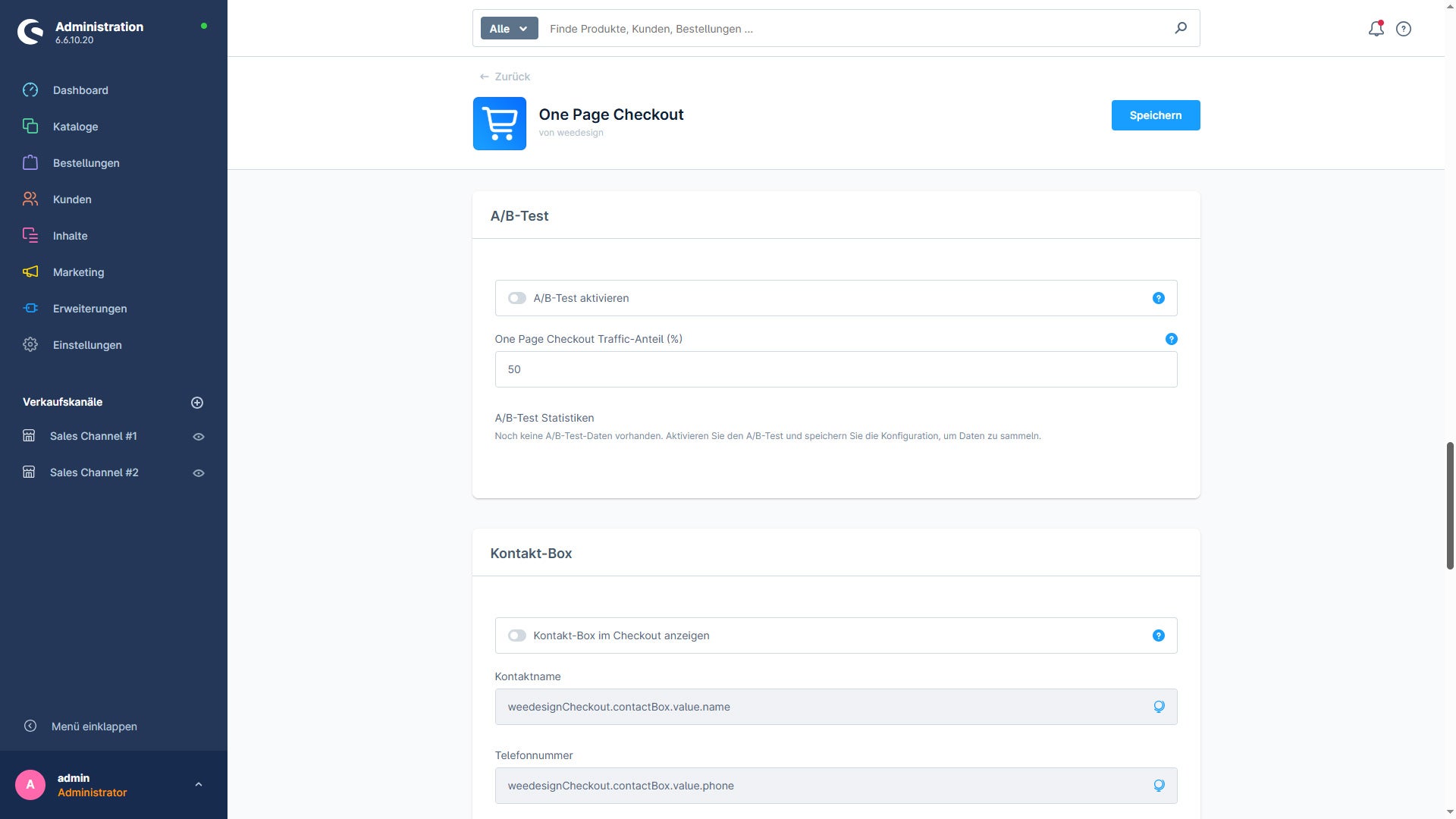 WeedesignCheckout