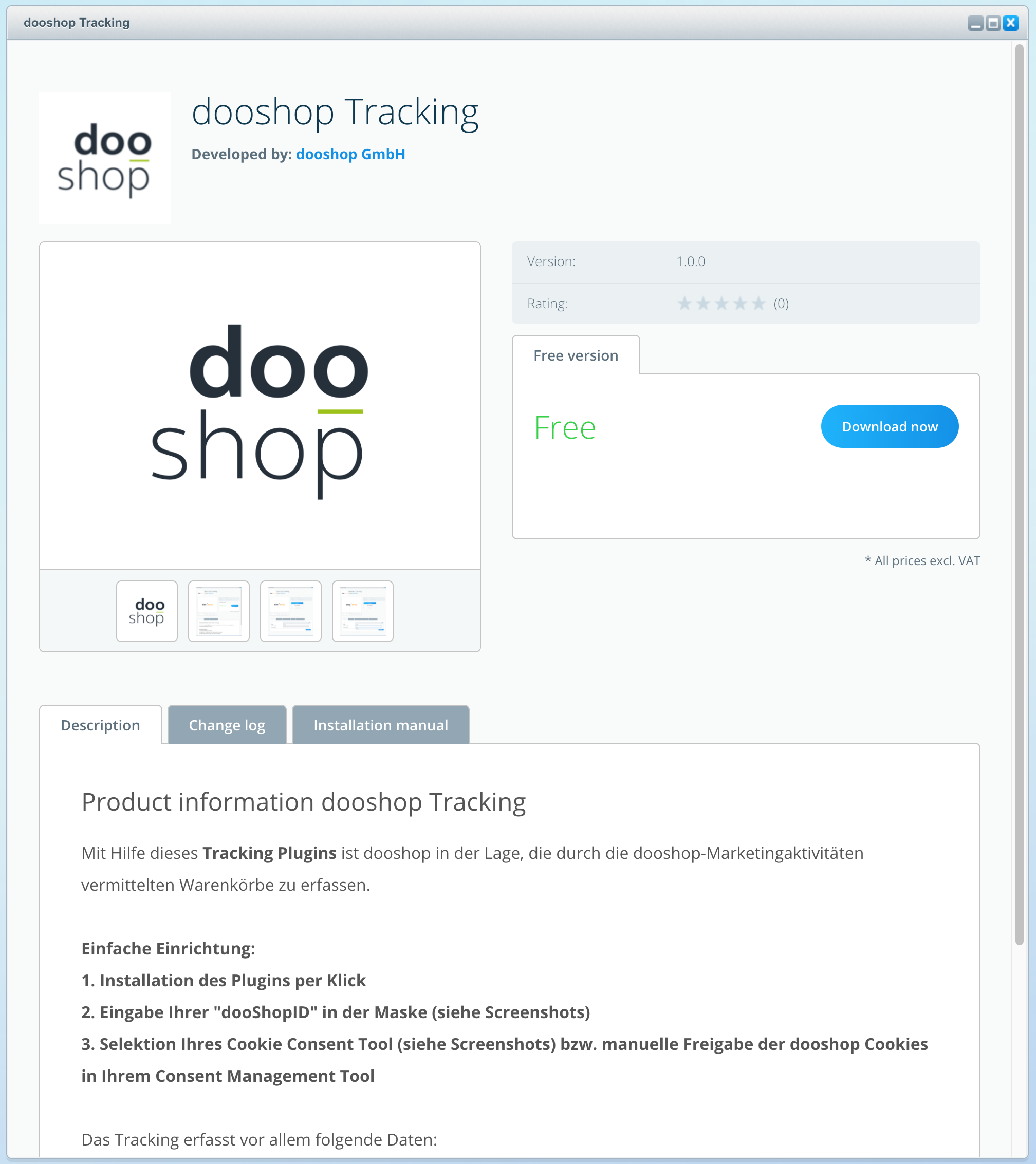 DooshopTracking