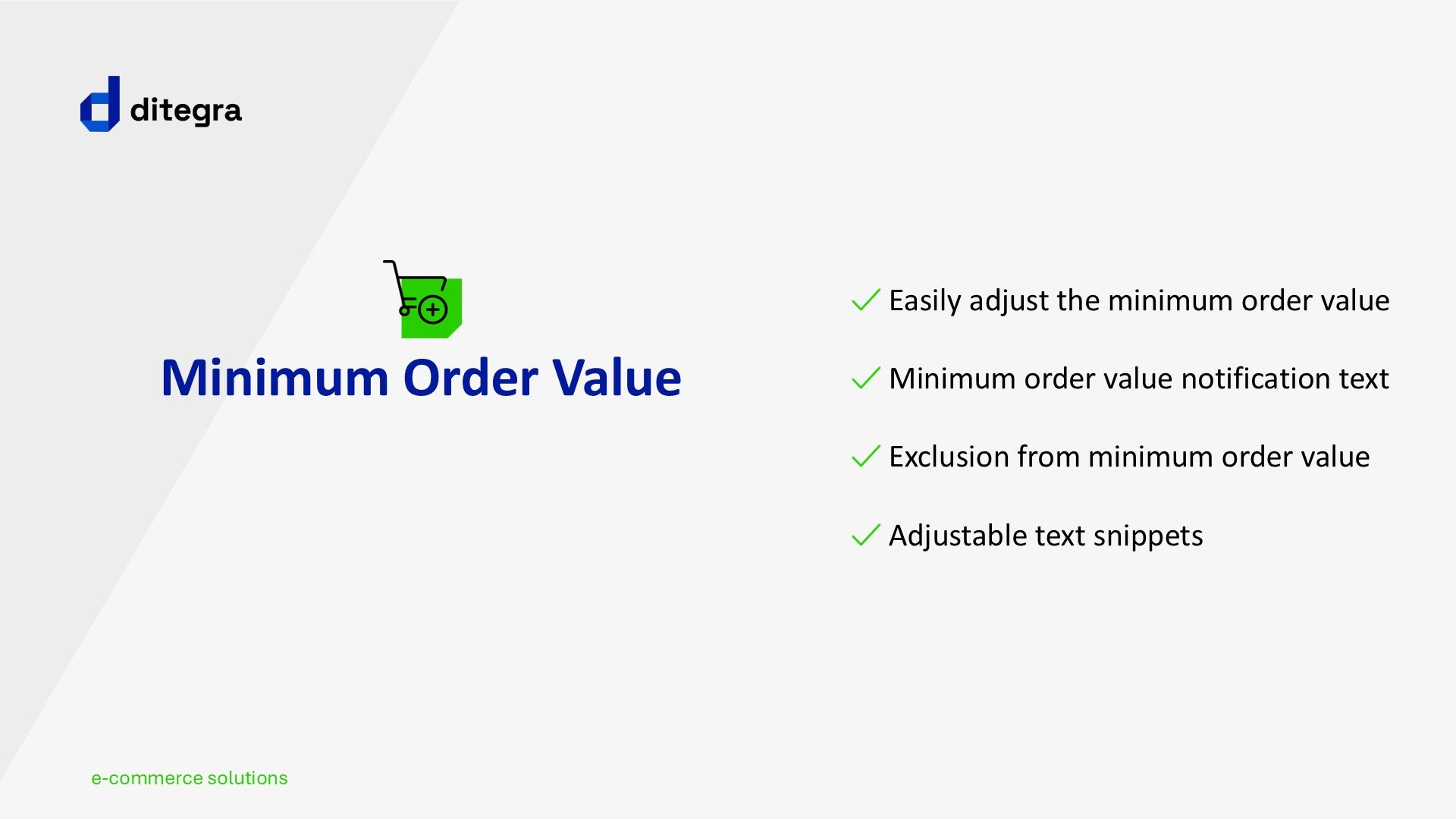DigaMinimumOrderValue