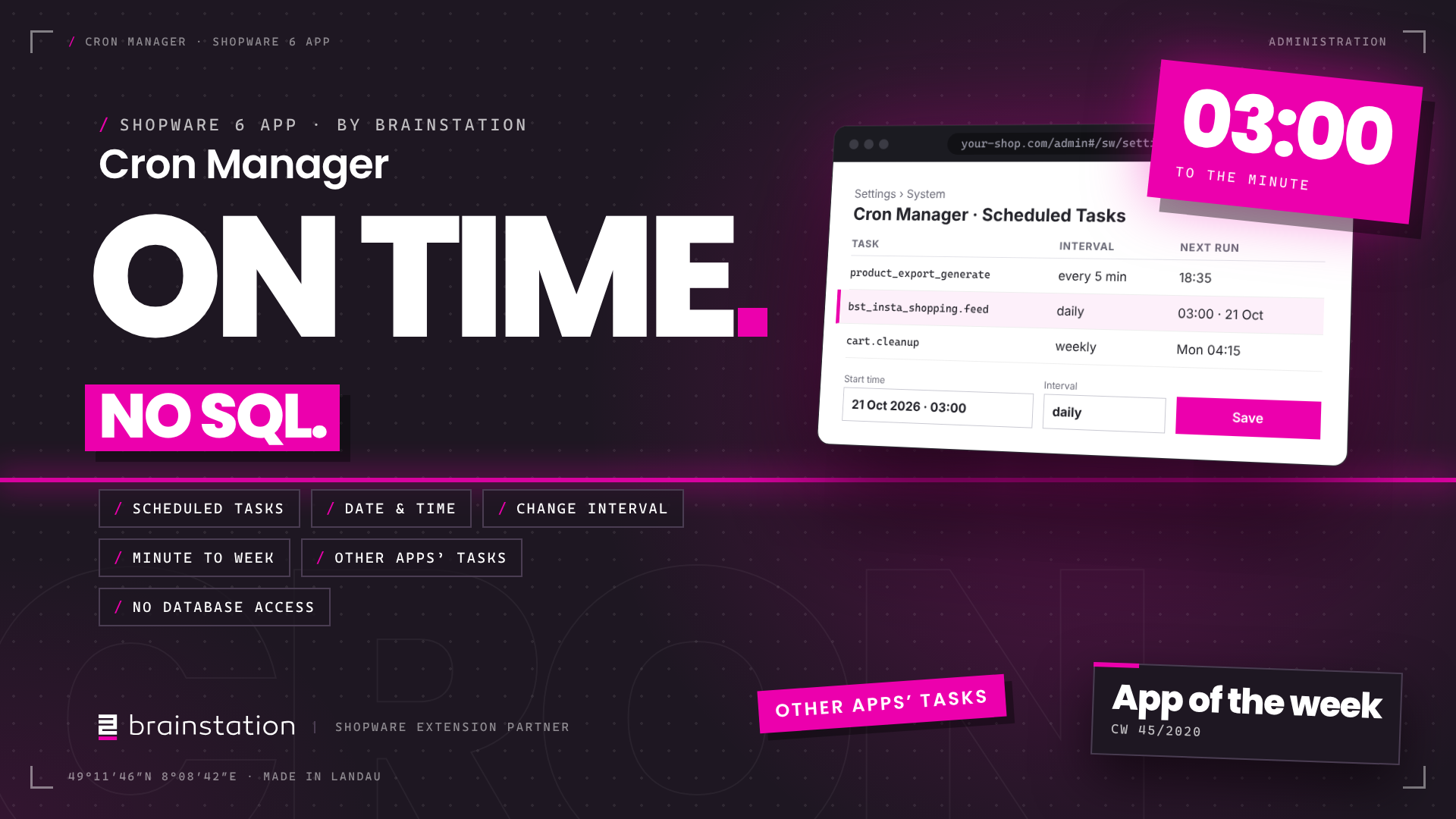BstCronManager6
