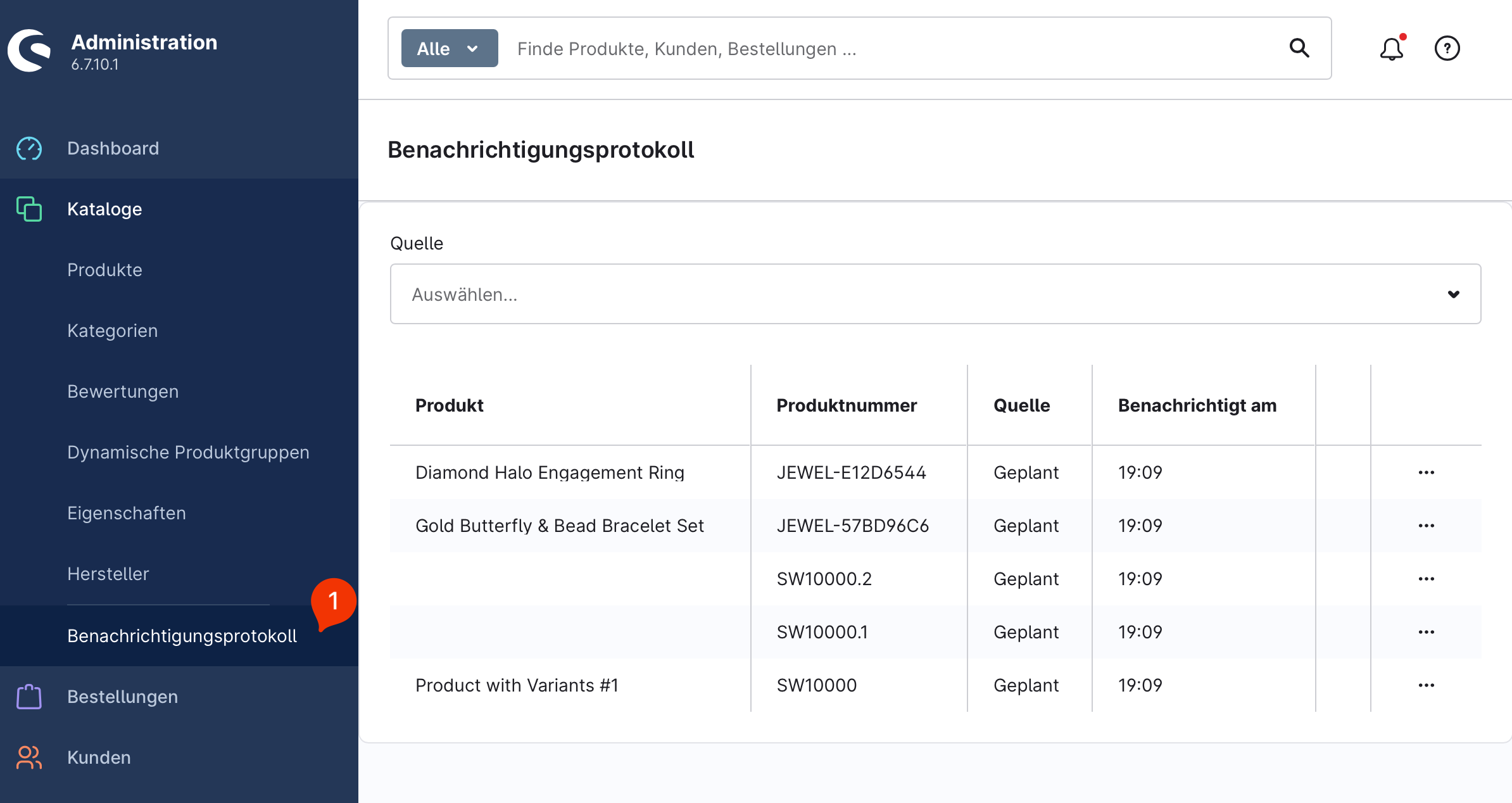 CodecapLowStockNotification