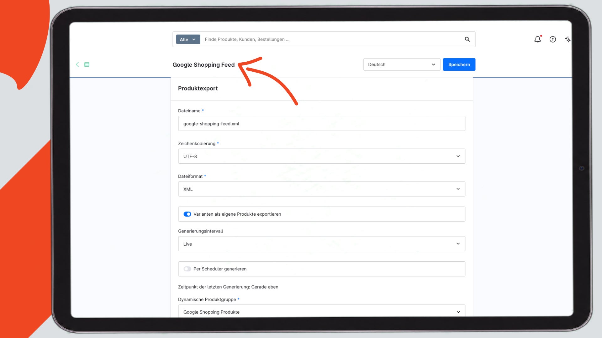 LenzPlatformGoogleShopping