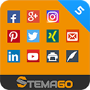 StemagoFlexibleSocialButtons