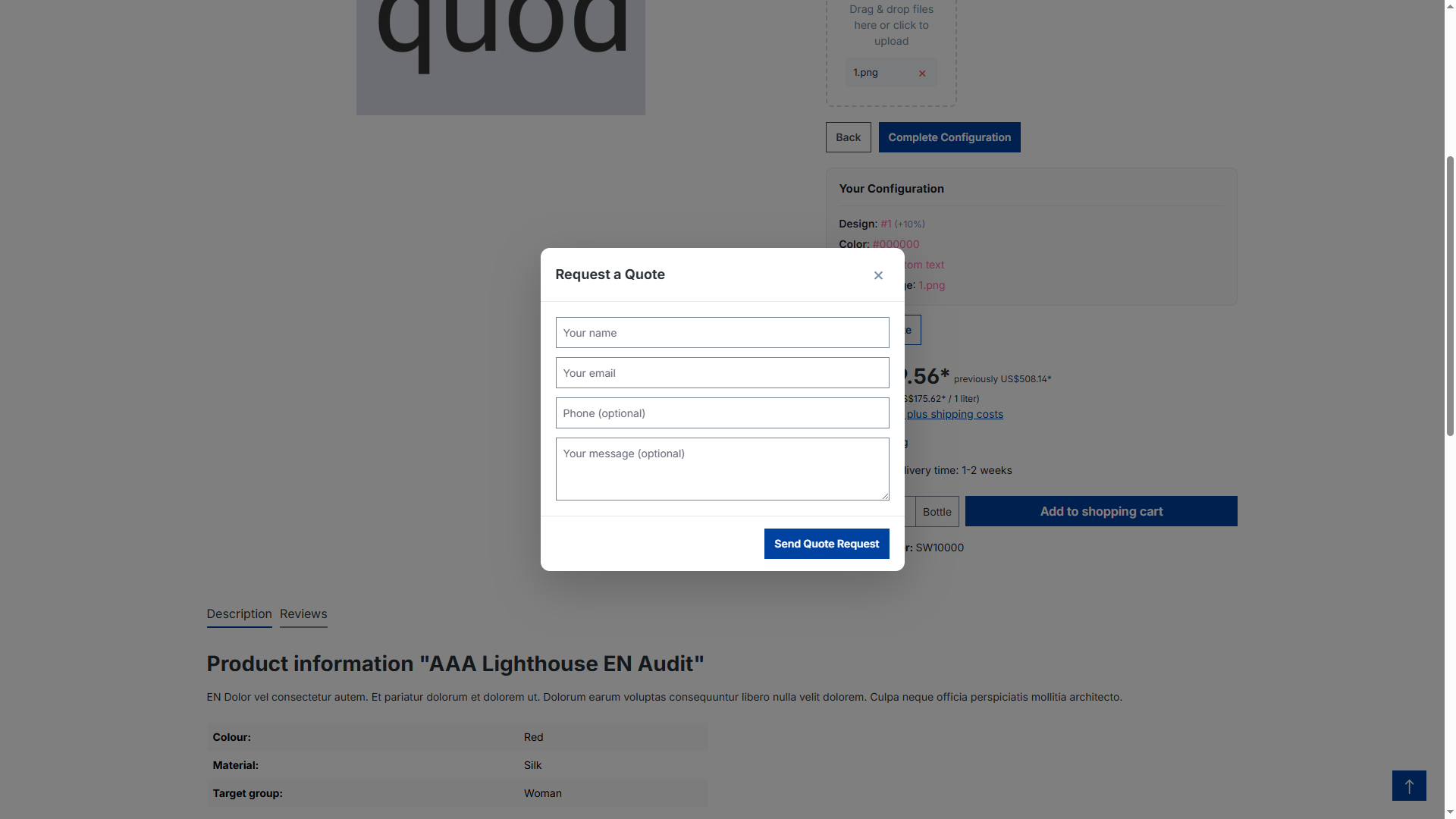 WeedesignProductConfigurator
