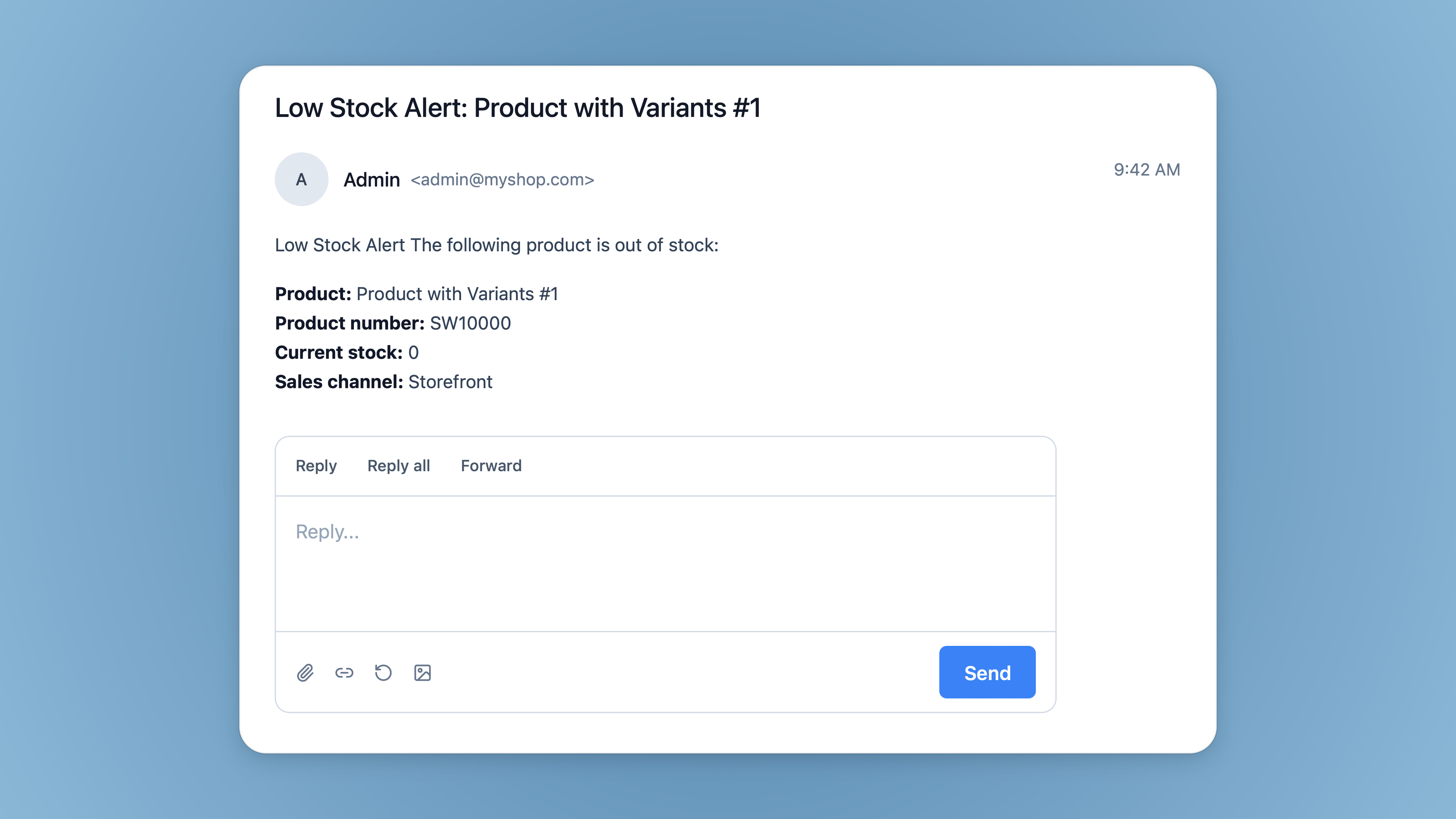 CodecapLowStockNotification