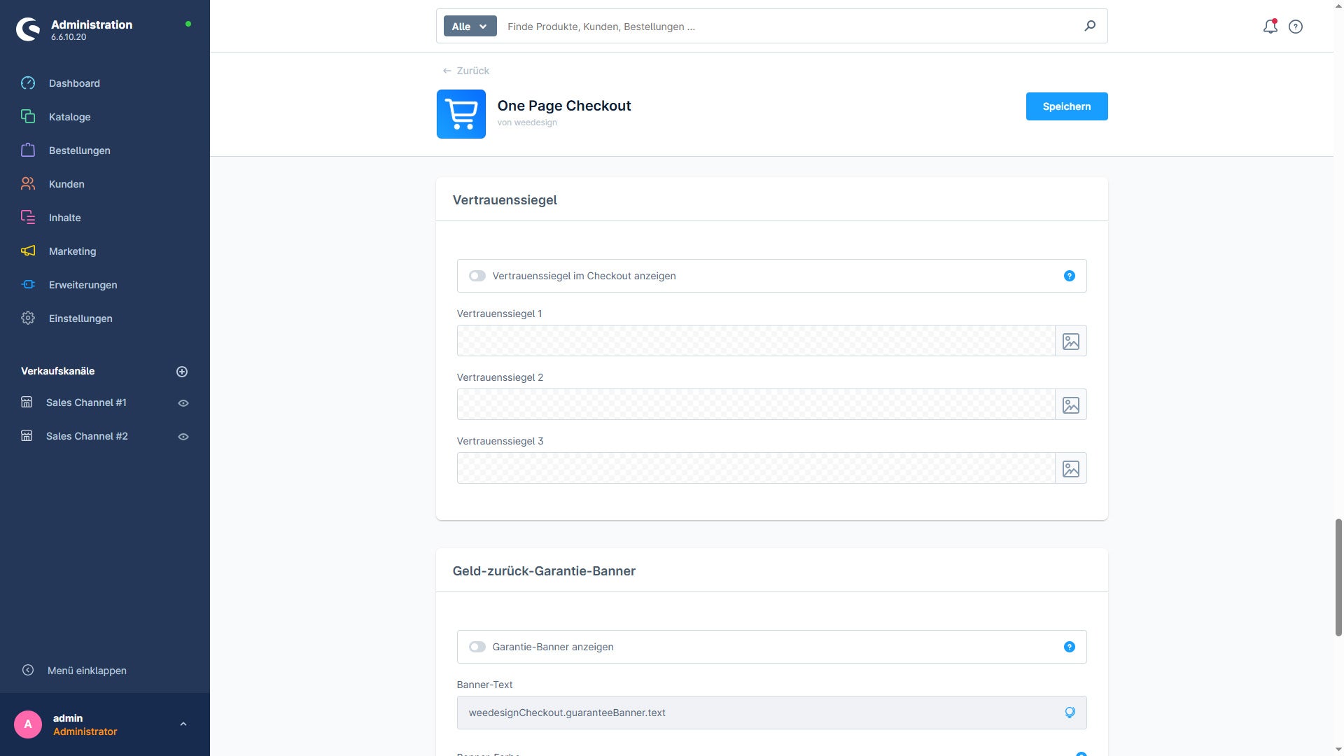 WeedesignCheckout