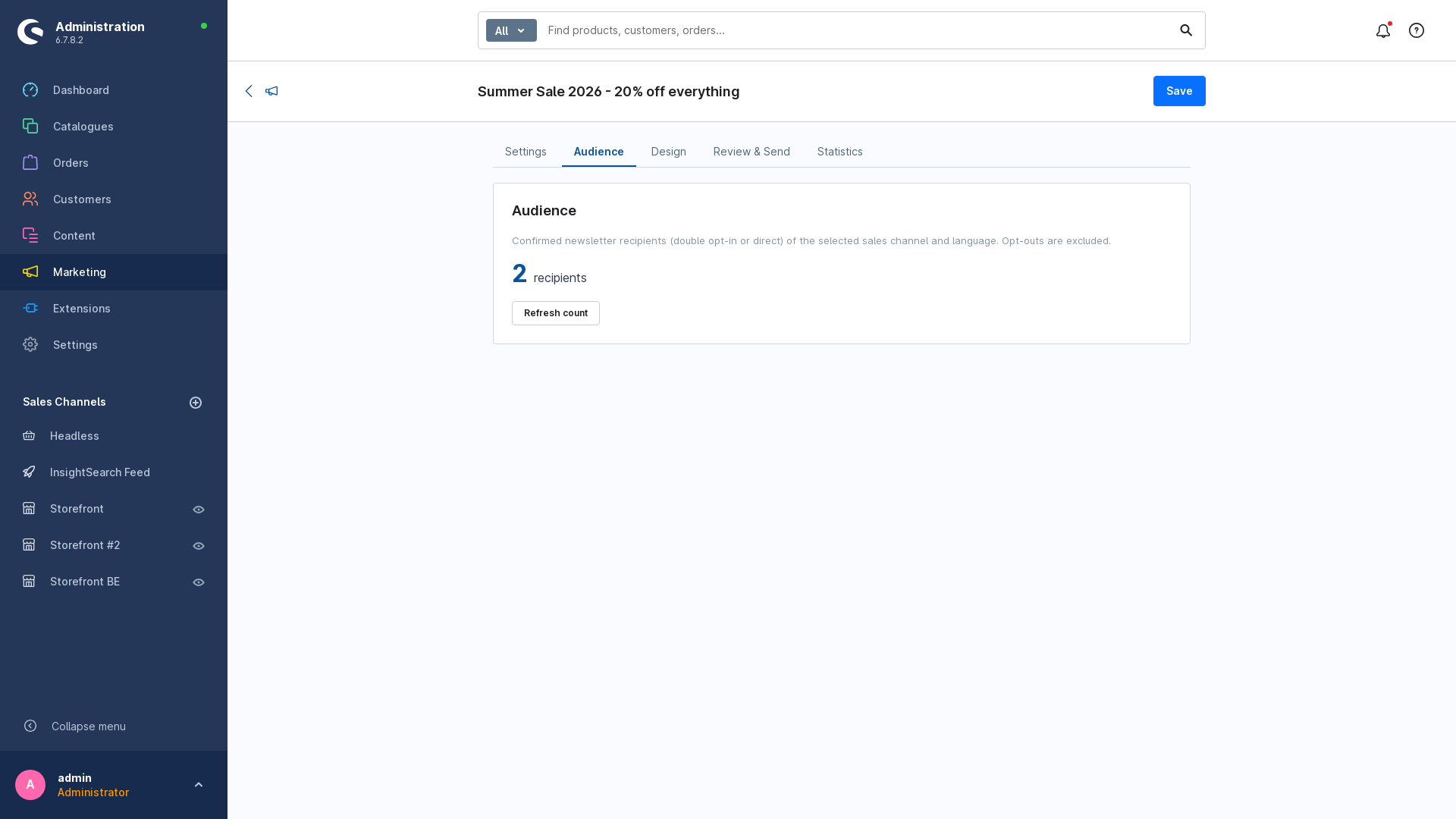 FlinkMailBuilderNewsletterAddon