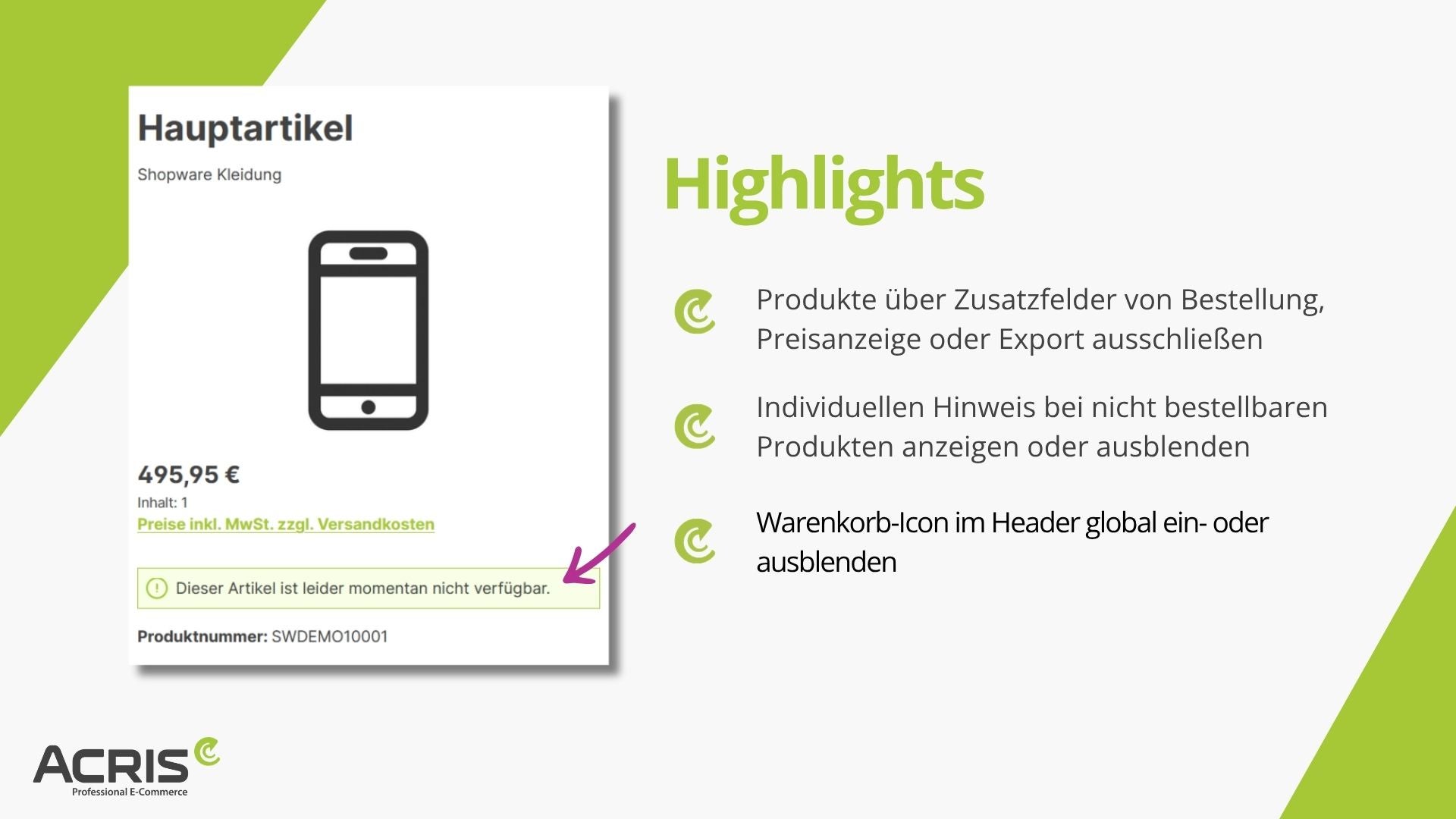 AcrisPreventProductOrderCS