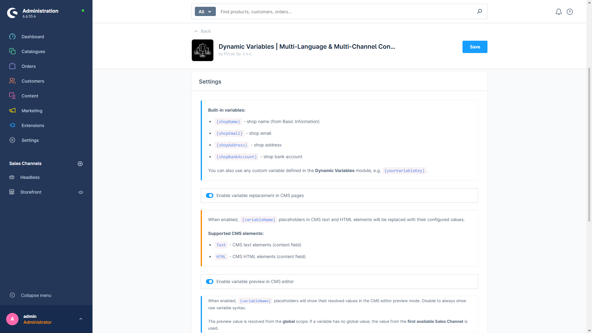 P2LabDynamicVariables