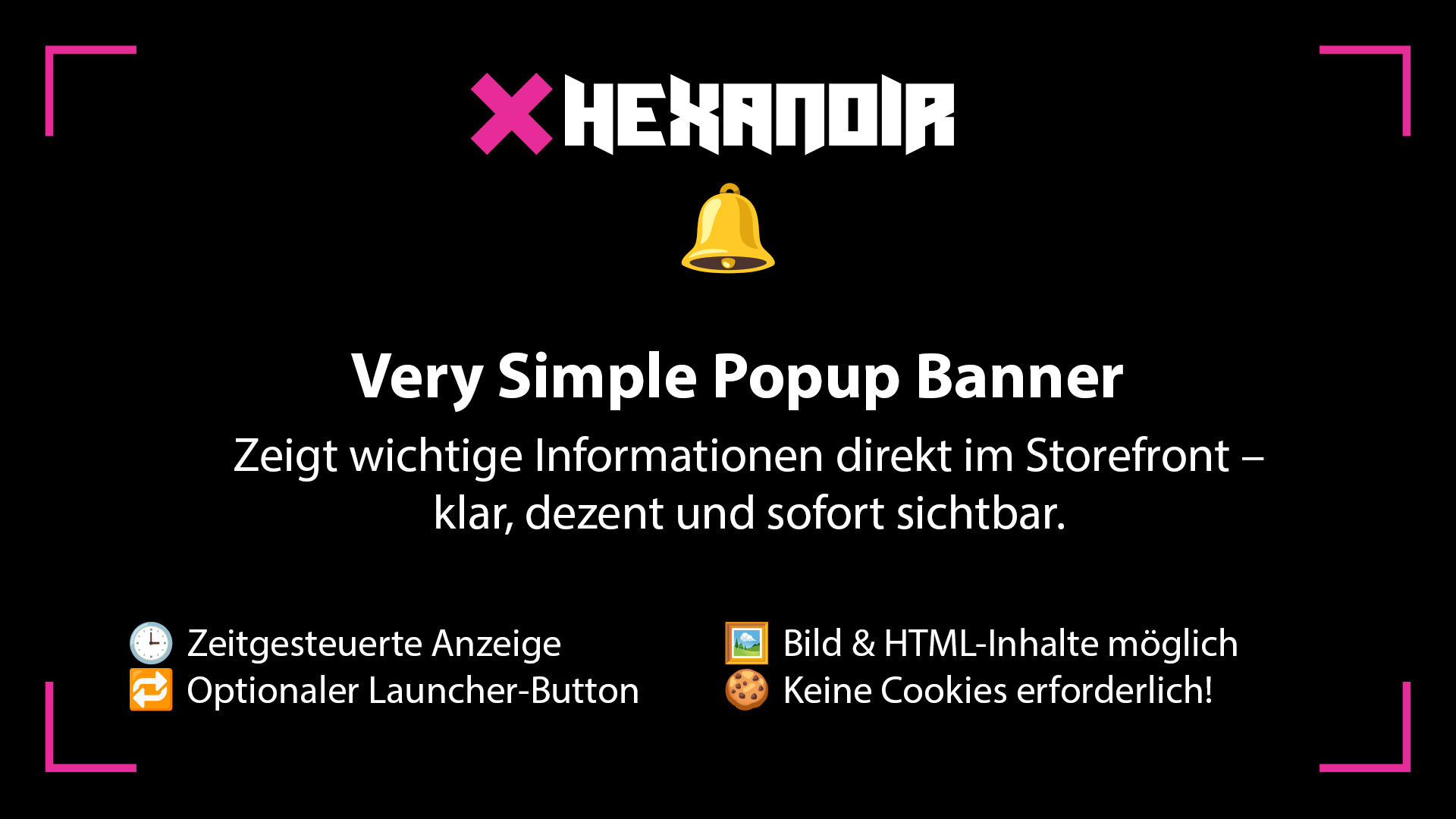 HexanoirVerySimplePopupBanner