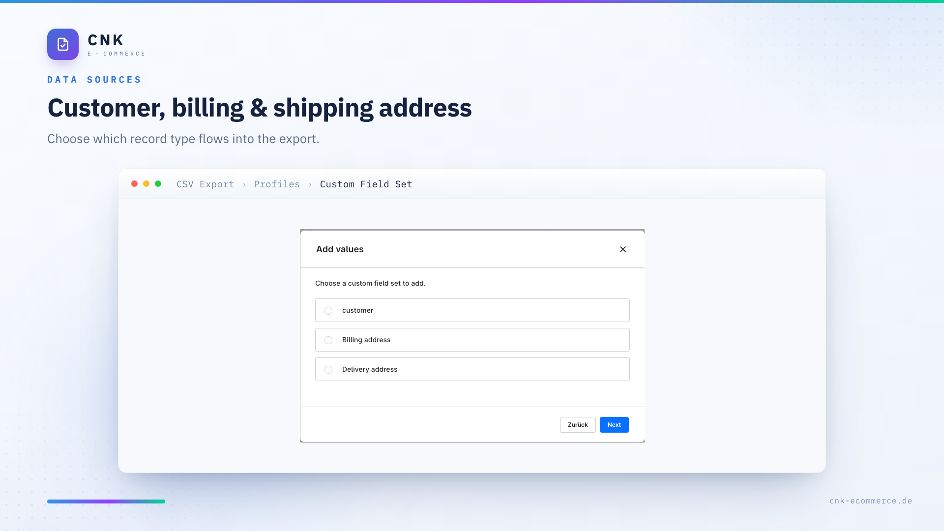 CnkPlatformCustomerCsvExport