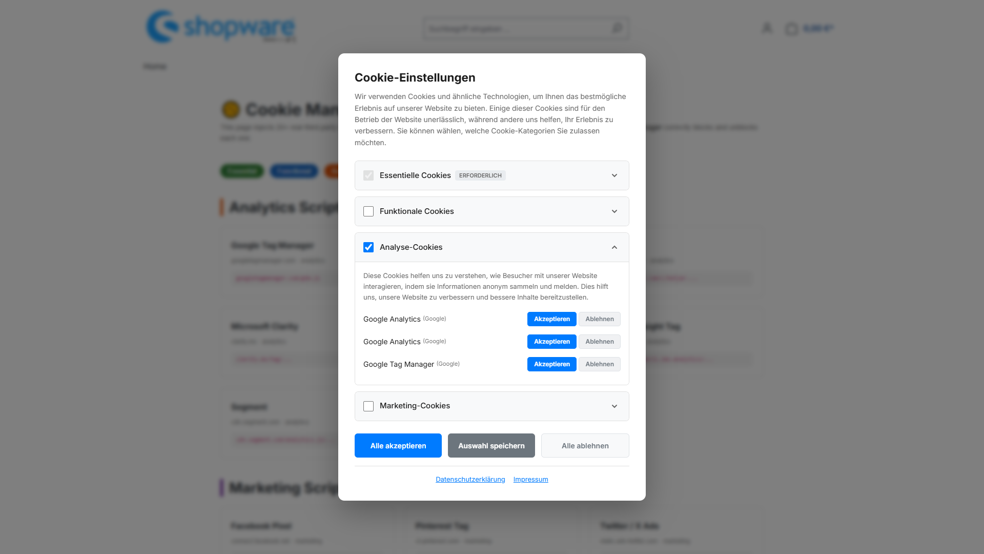 WeedesignCookieManager