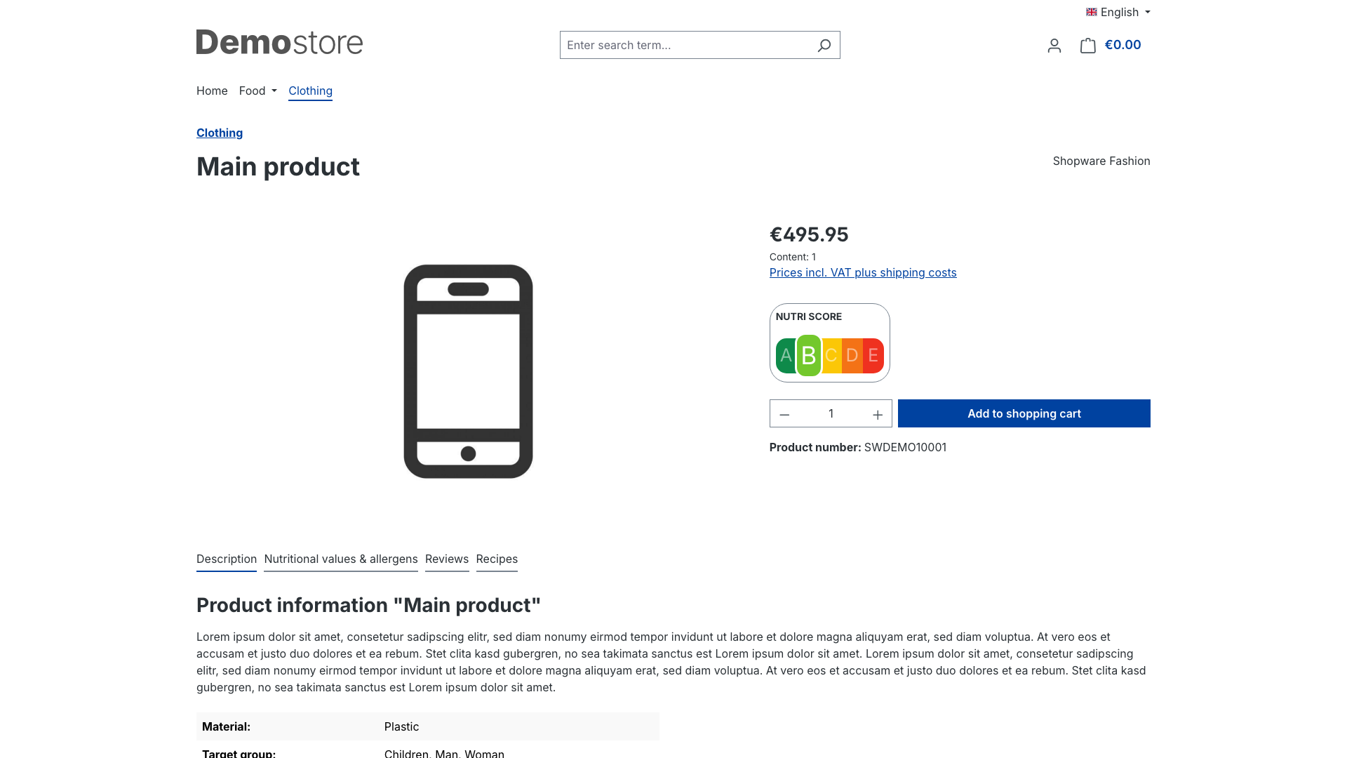 ShopStudioNutritionLabellingCloud