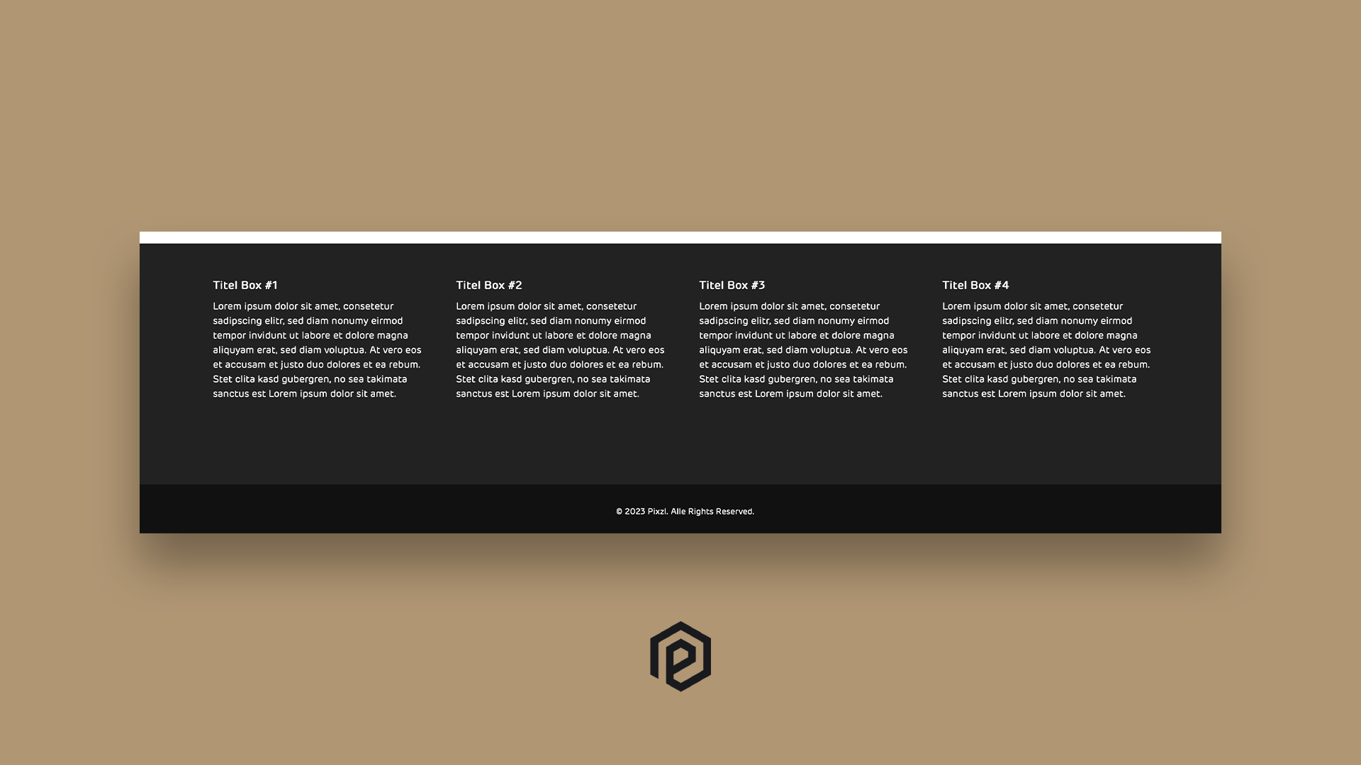 PixzlFooterEditor