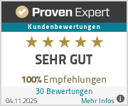 Proven Expert Sehr gut