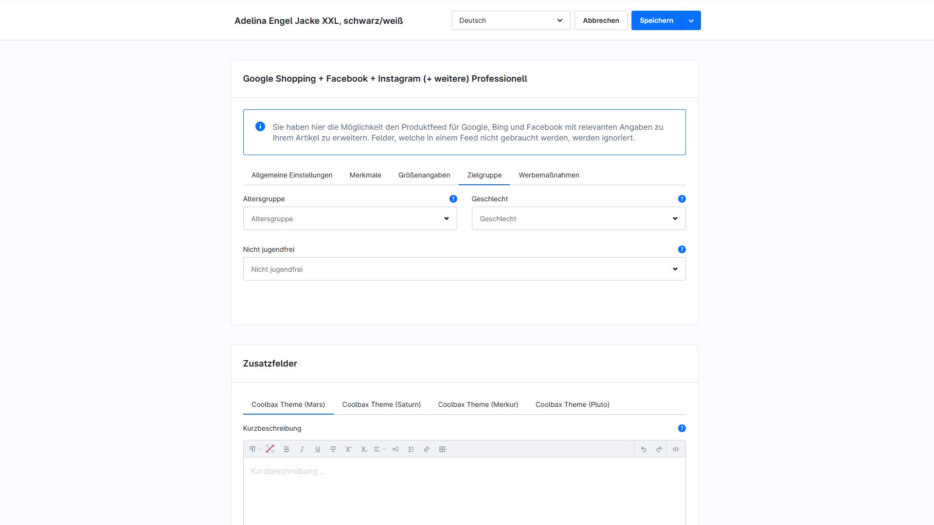 CbaxModulGoogleShopping