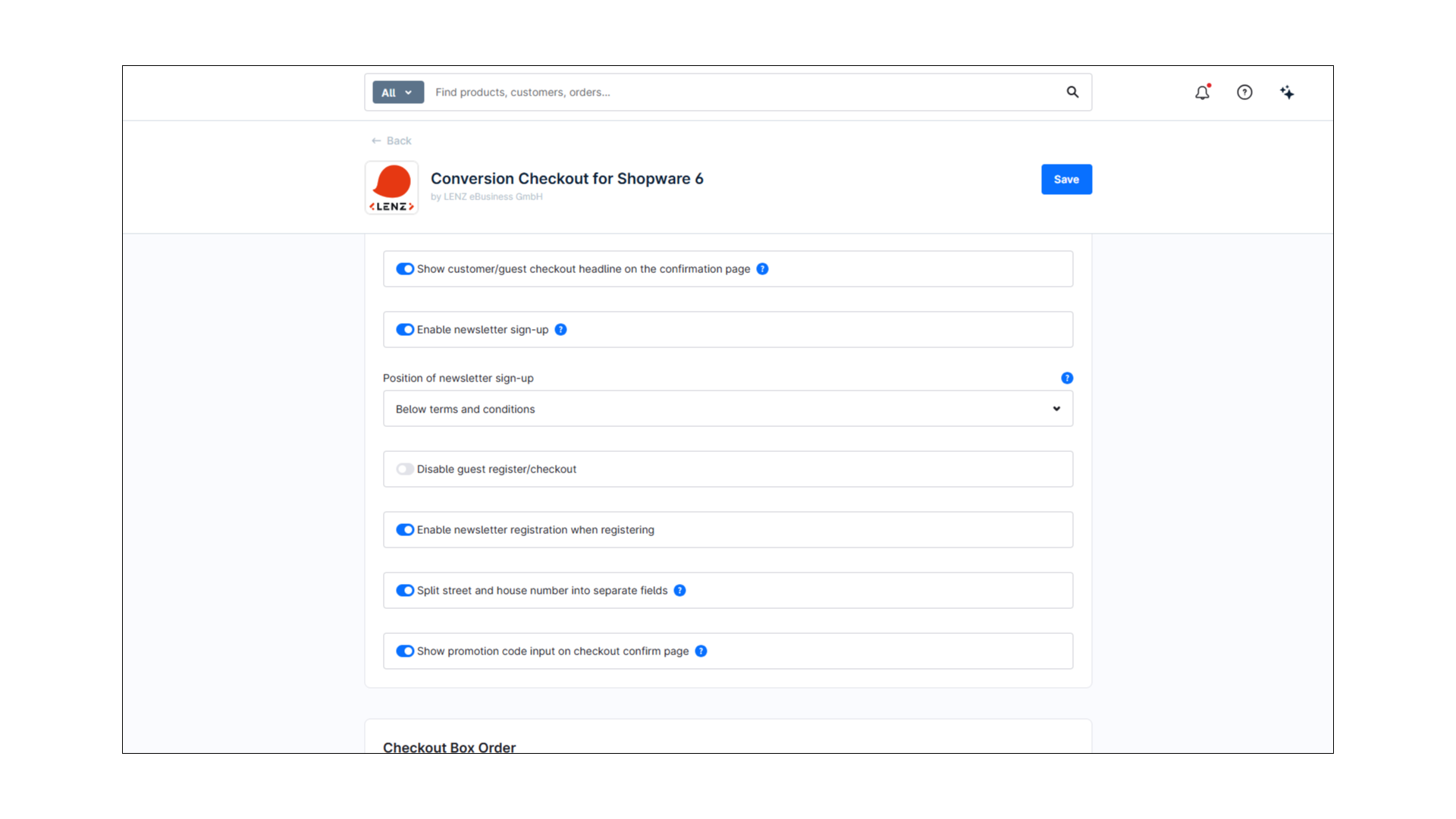LoyxxSW6ConversionCheckout
