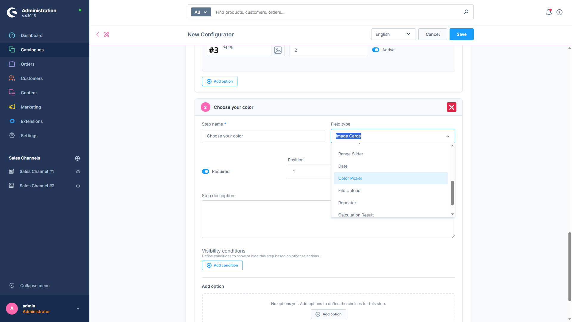 WeedesignProductConfigurator