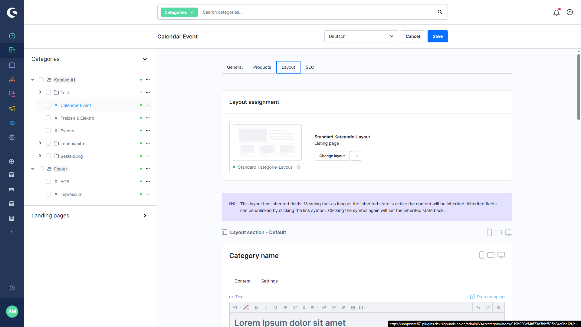 SisiShoppingExperienceCalendar