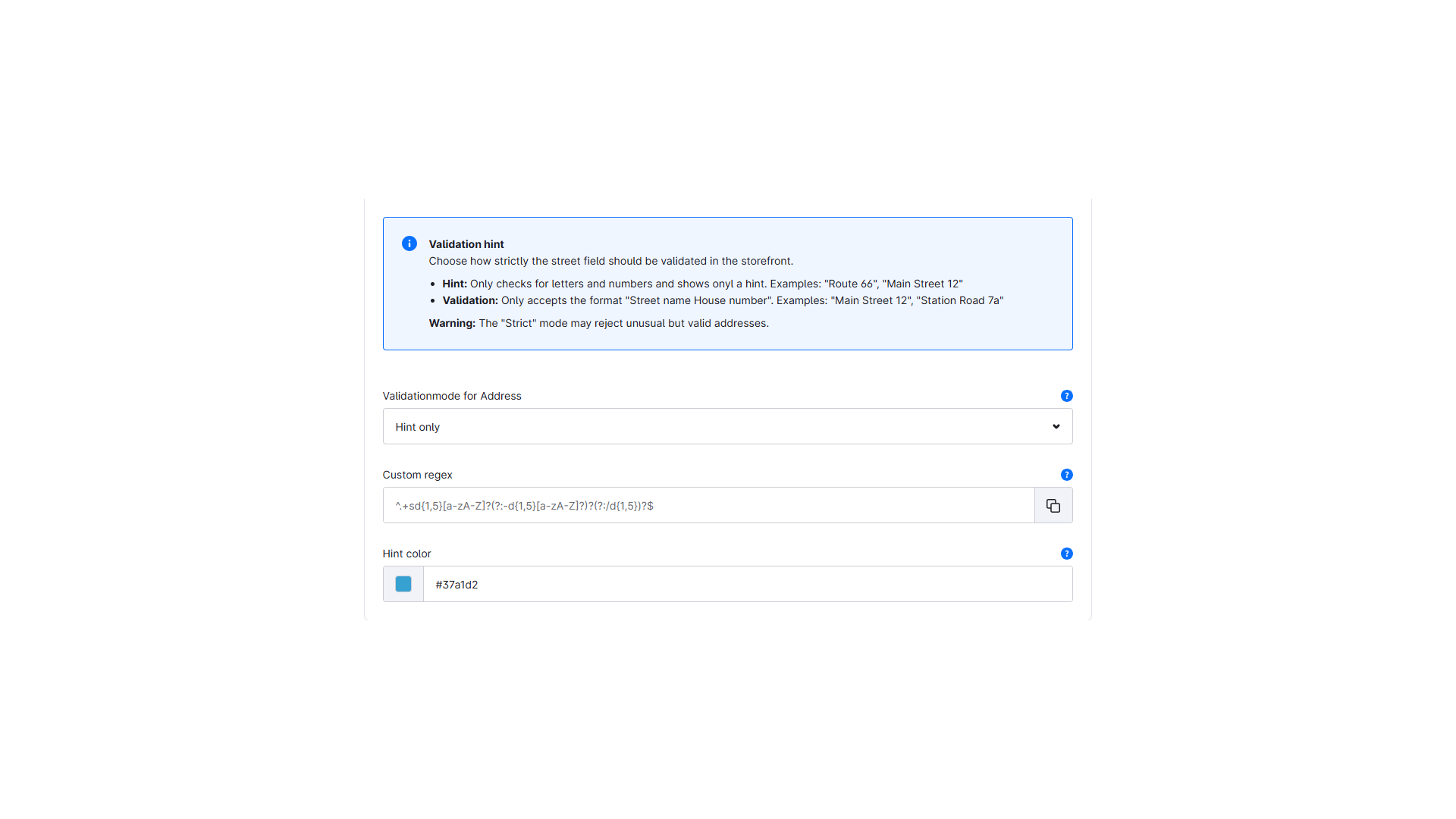 ConVisAddressValidation