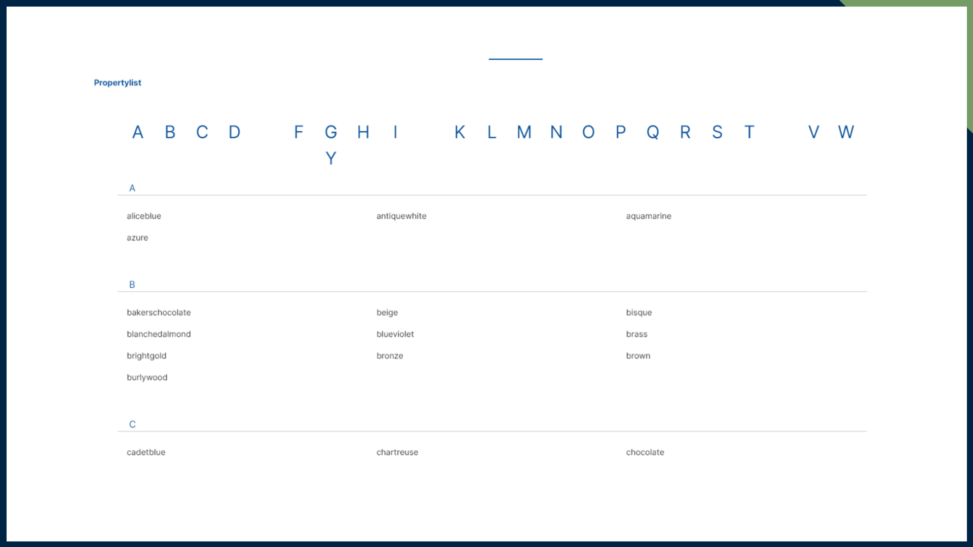 BilobaCMSPropertiesList