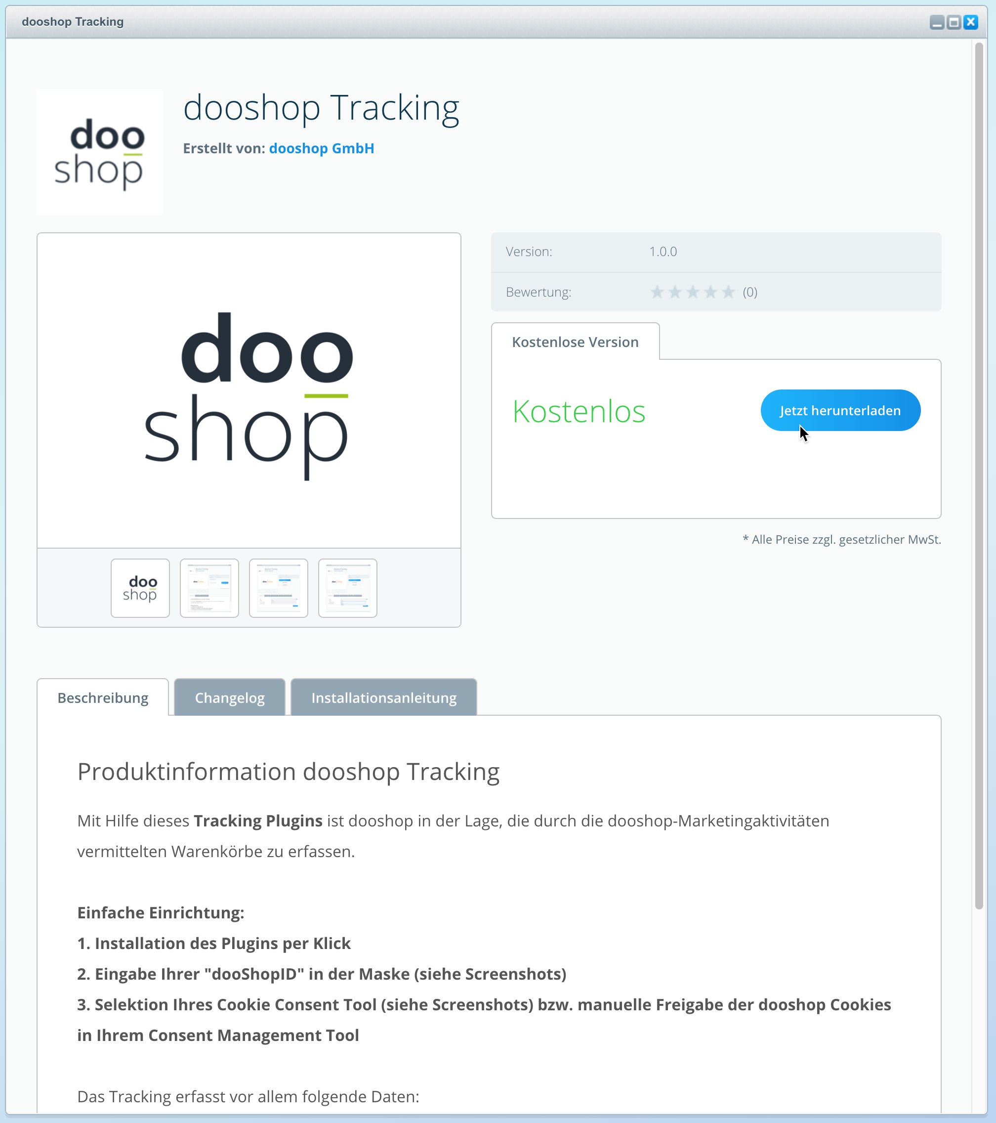 DooshopTracking