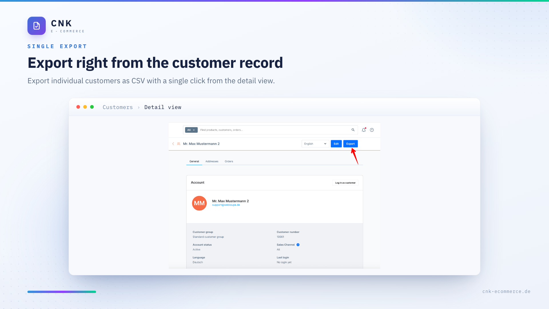 CnkPlatformCustomerCsvExport
