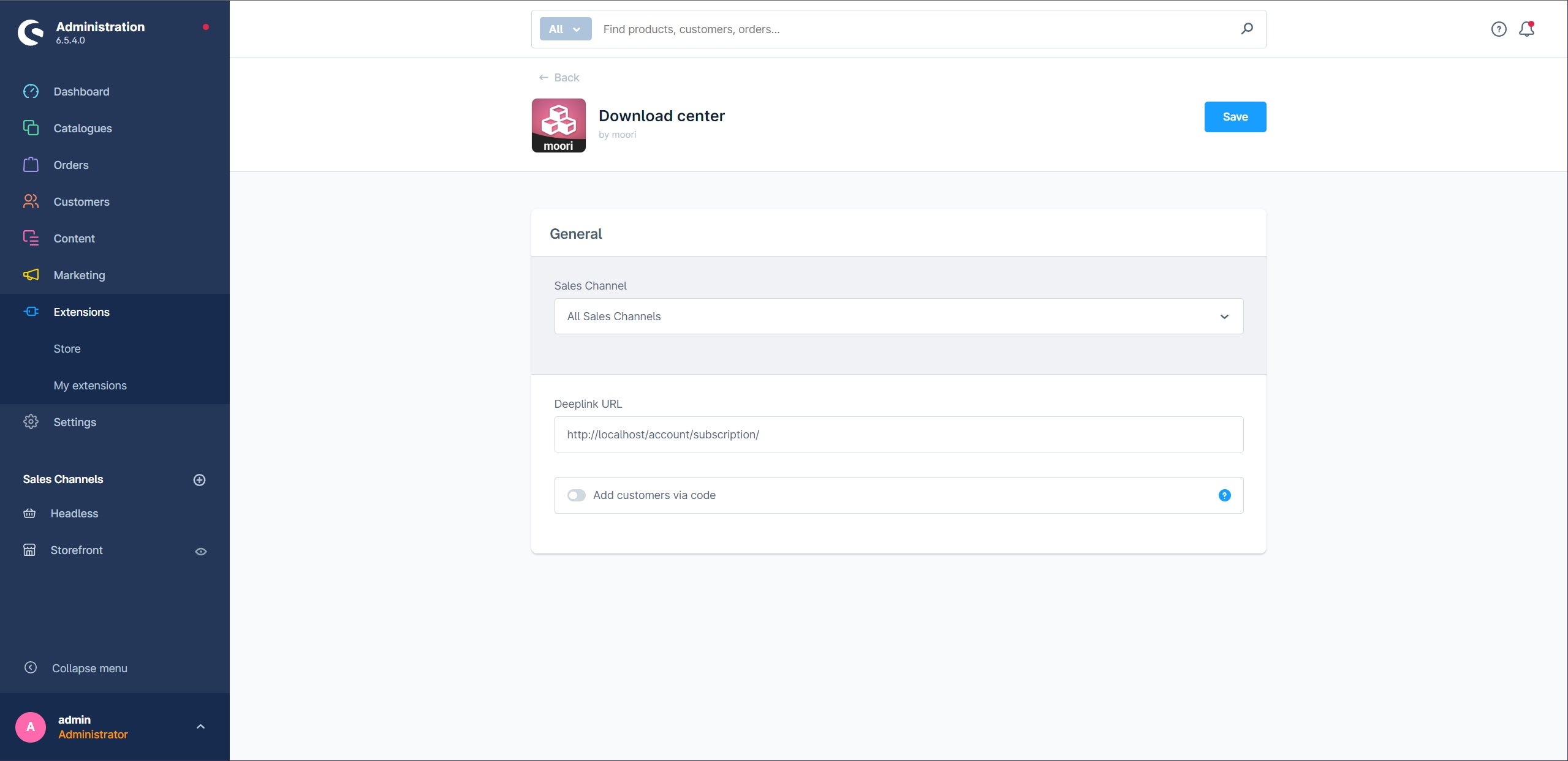 MoorlDownloadCenter